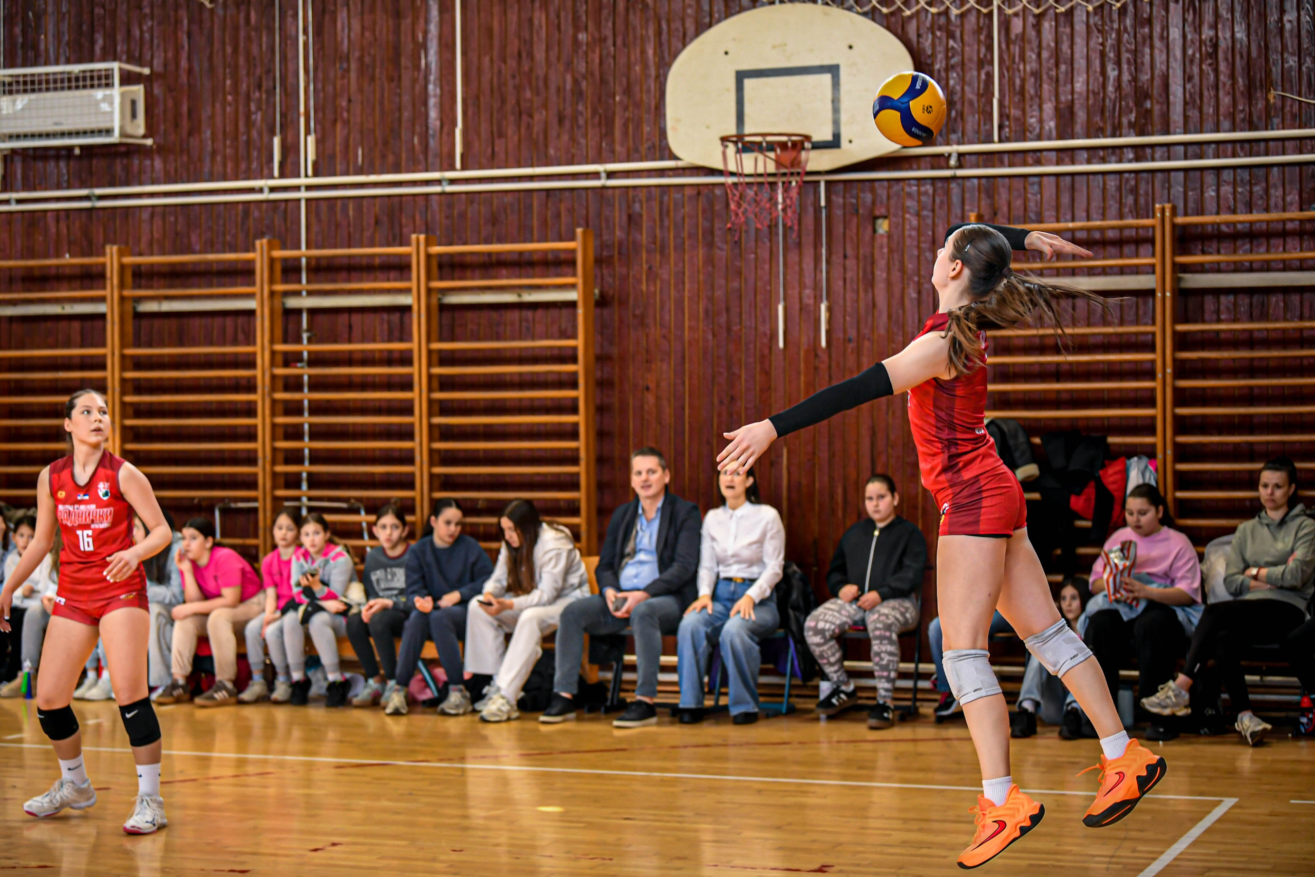 Odbojka 22.03.  Radnicki KG — BlockVolley JAG. Foto Simic Jagodina
