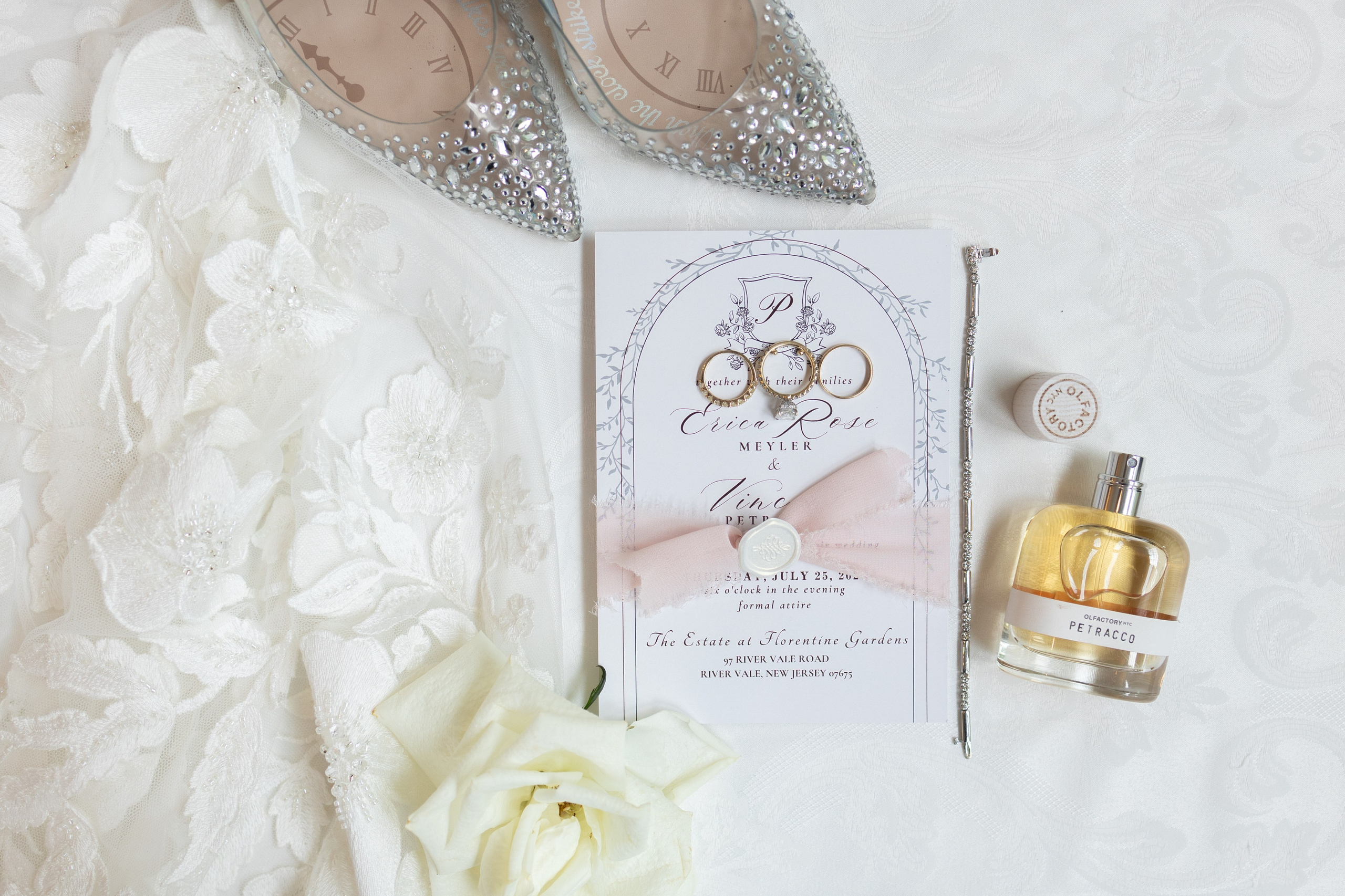 Erica & Vincent, The Estate at Florentine Garden, NJ. Wedding Photo & Video