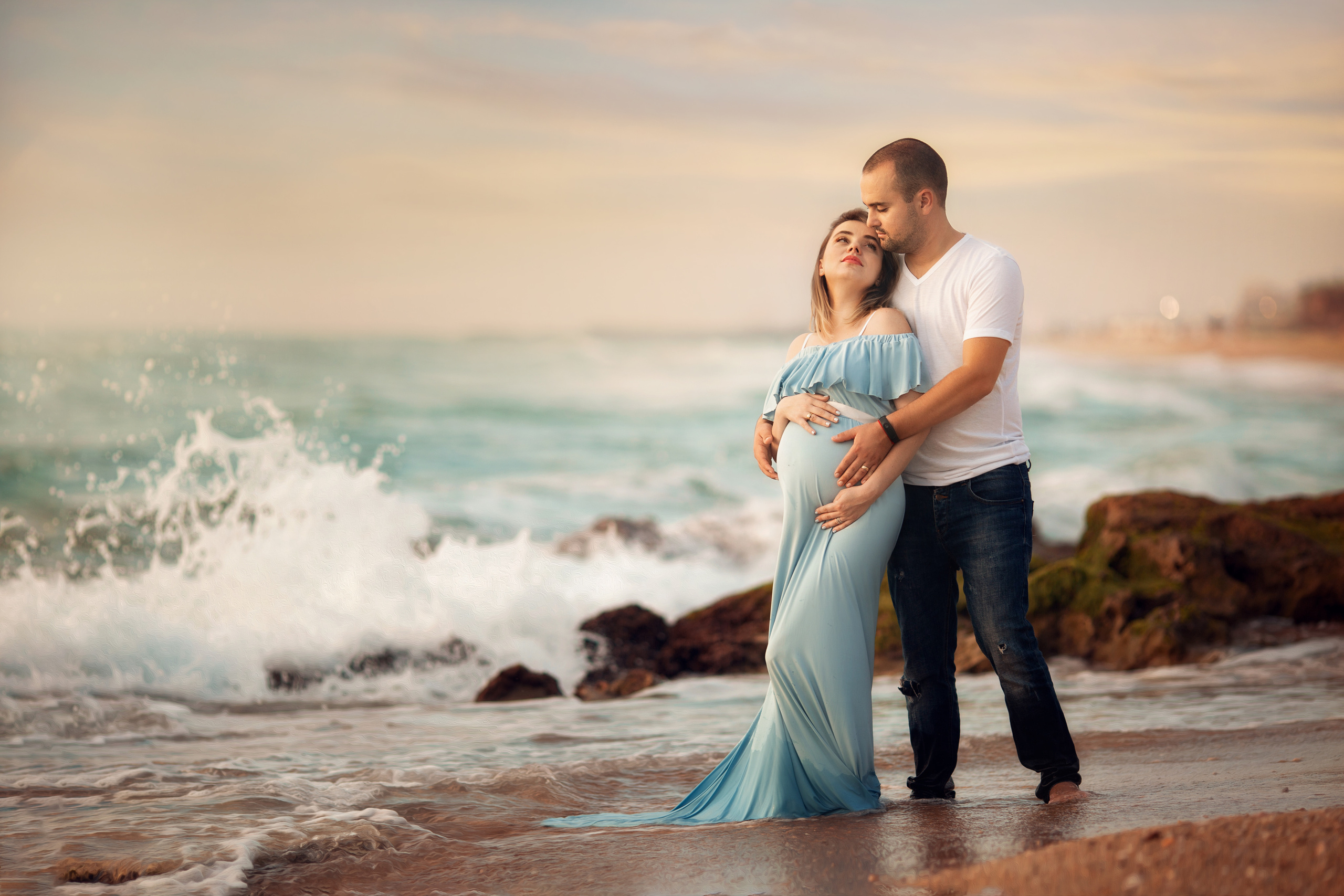 Pregnancy. Семейный детский фотограф Бляхер Ирина в Израиле