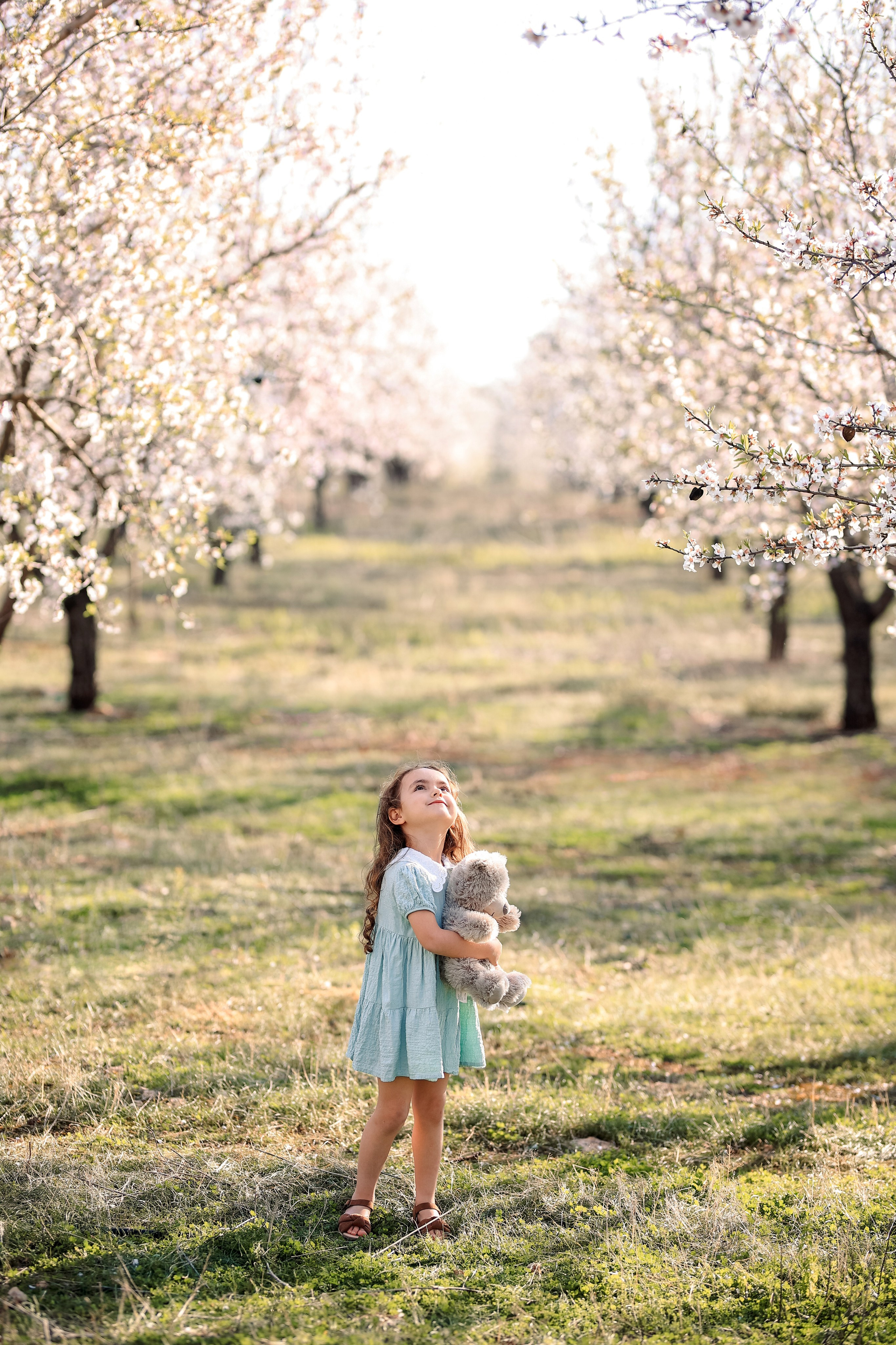 Фотосессия в цветущем миндале. Фотограф в Турции, Анталии, Кемере, Белеке, Сиде, Каше, Калкане, Фетхие