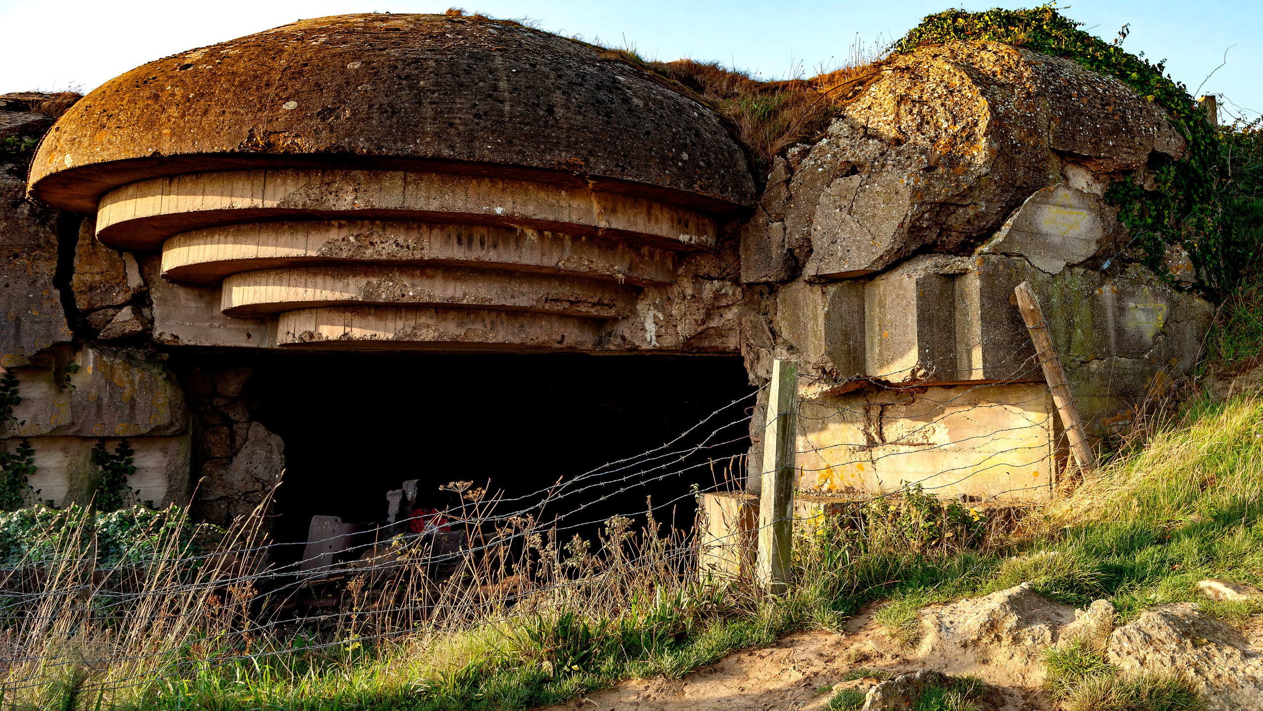 176.Batterie Allemande de Longues-sur-Mer.France.19.9.2024. Путешествия в формате 360......