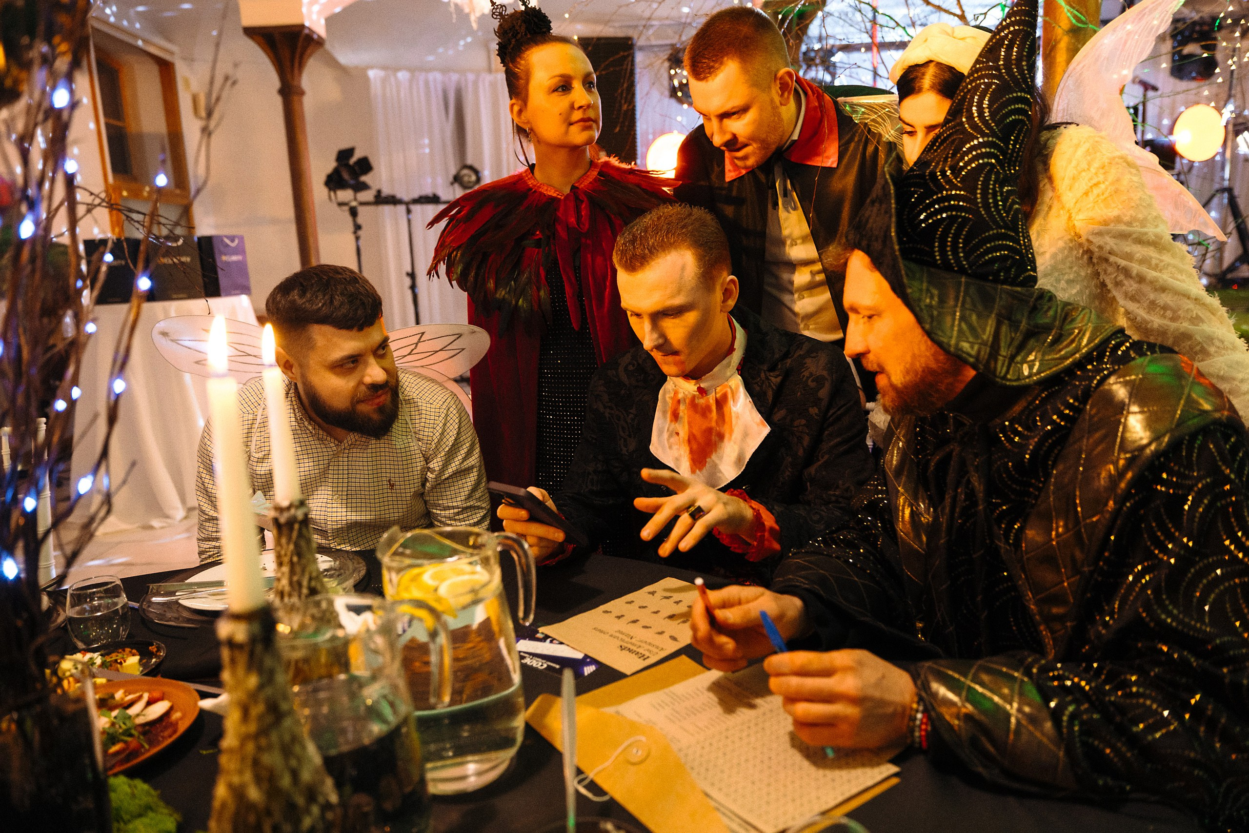 Magic Gala Corporate Photoshoot — IT Company Gala Event in Fantasy Costumes. Evgeny Timofeyev | Wedding & Content photographer and videographer