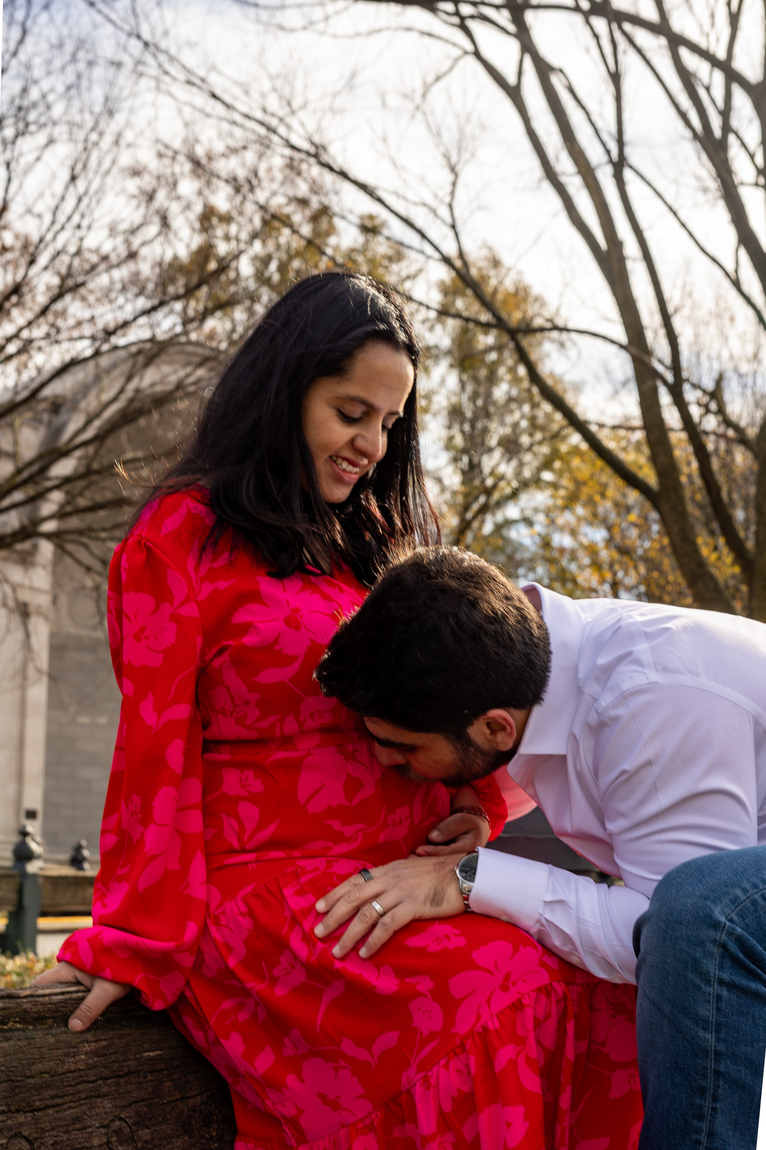 Central Park Maternity Portraits. Family, lifestyle, and commercial photography in New York and New Jersey