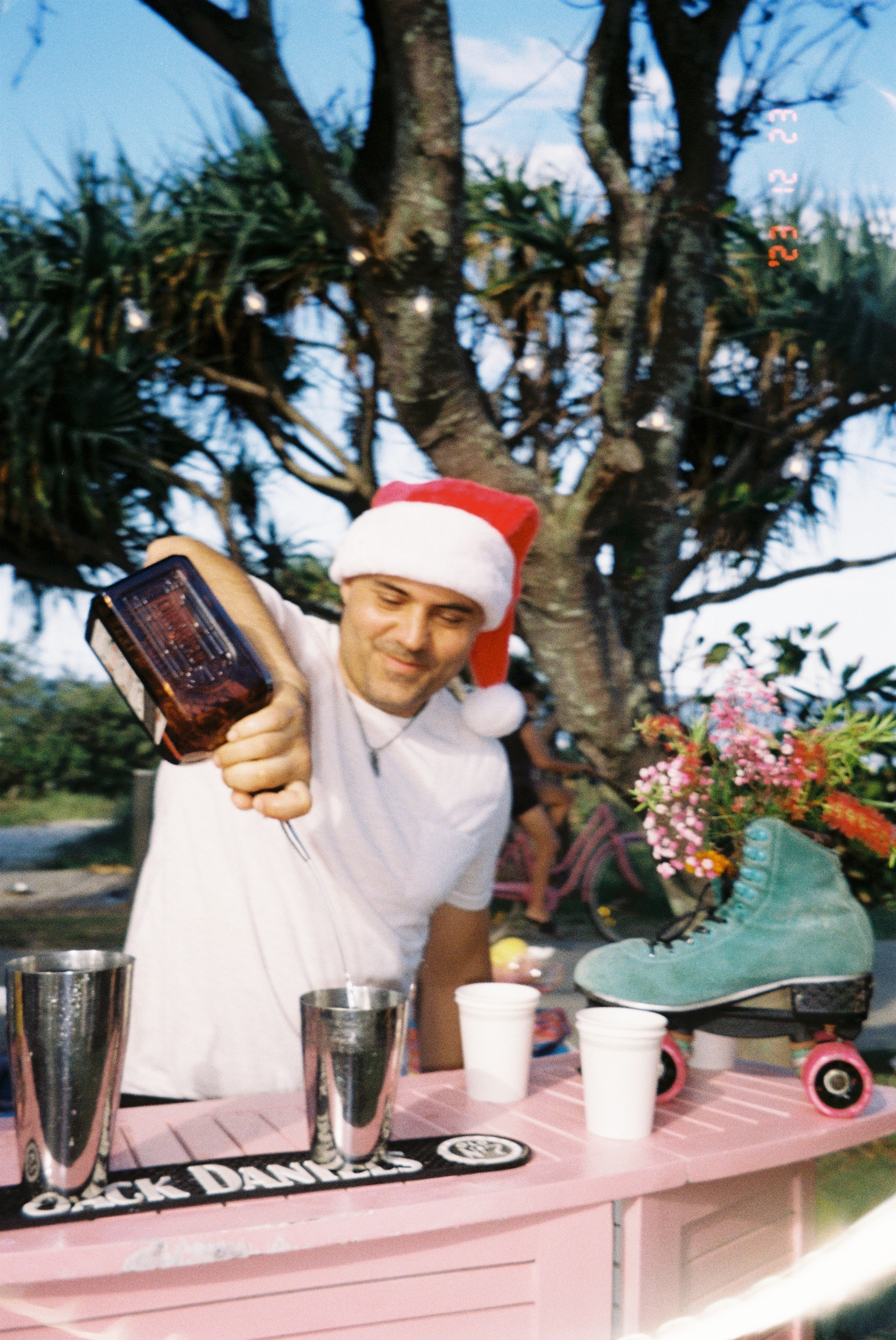 B-day party. Film portrait photographer