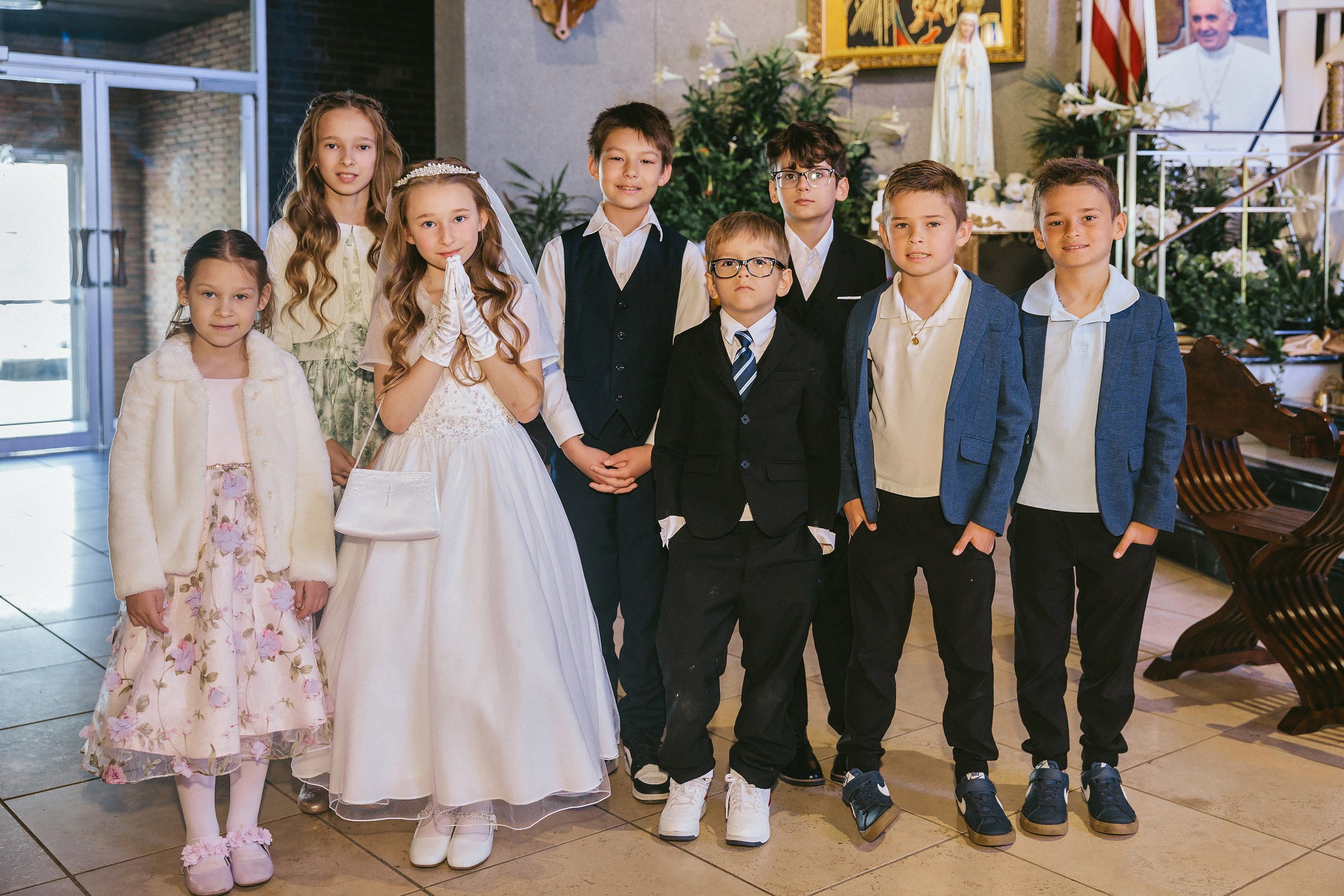 First Communion 05.03.2025. Wedding family event photographer in Chicago Nick Yushevich