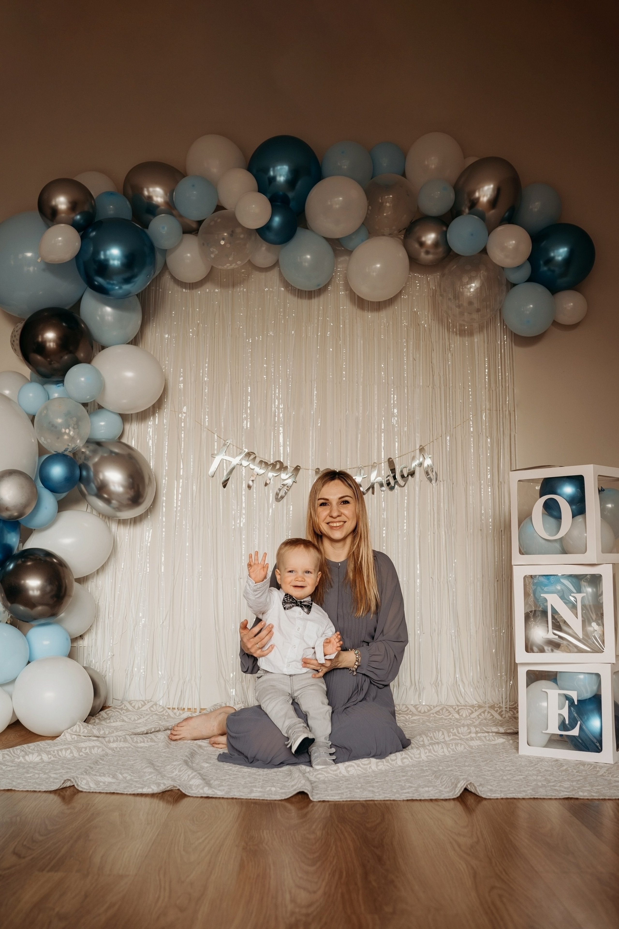 12 месяцев. Фотограф новорожденных и детей первого года Евгения Михалькевич