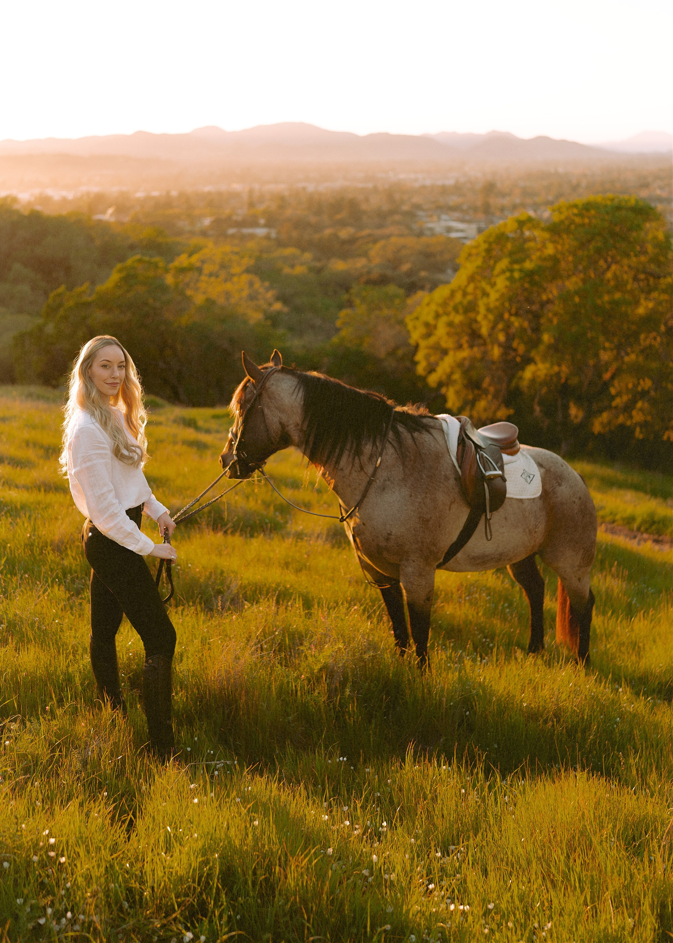 Engagement with Horses, Napa, Northern California. Wedding Photography & Videography Team in California, Los Angeles, San Francisco, San Diego and Travel