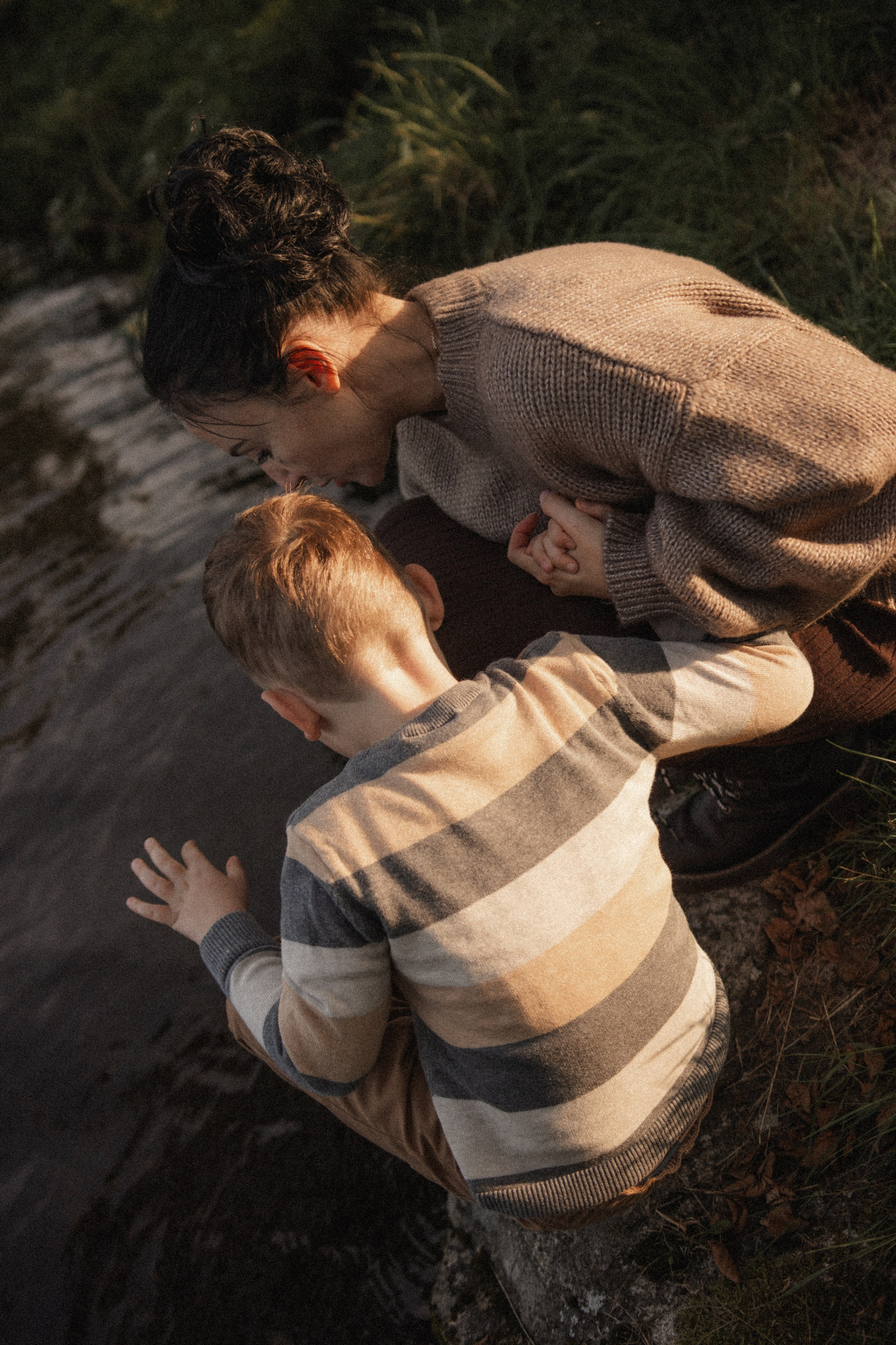 Mother and son’s story. Photographer in Gothenburg Aleksandra Stroganova