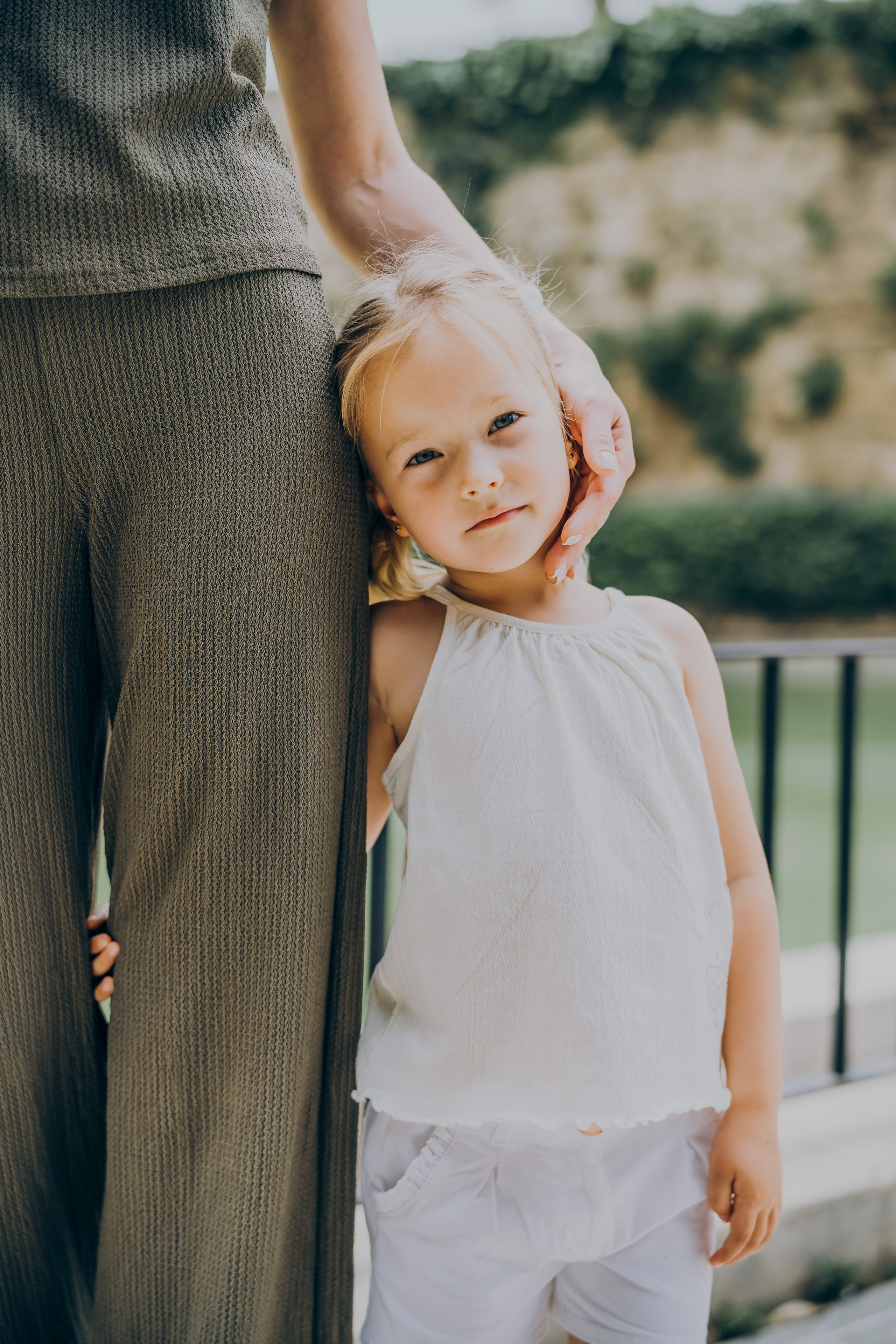 Mama and daughter. Фотограф у Пальма де Майорка