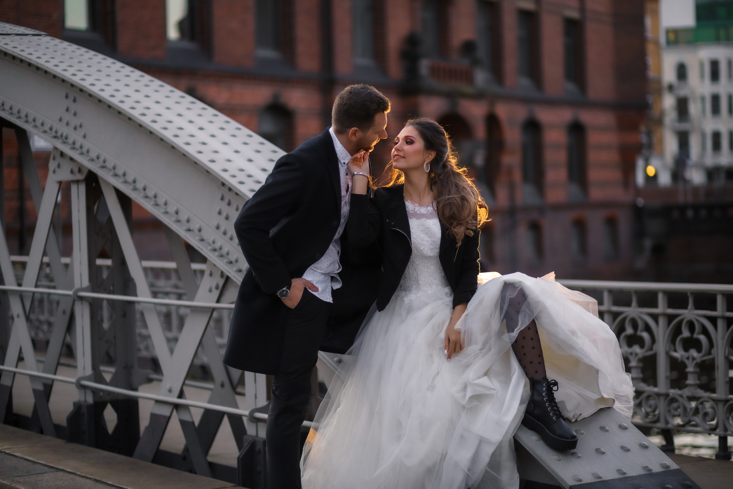 Свадебная фотосессия в Европе в Гамбурге Свадебный фотограф. Elizaveta Romanova Fotografin in Hamburg