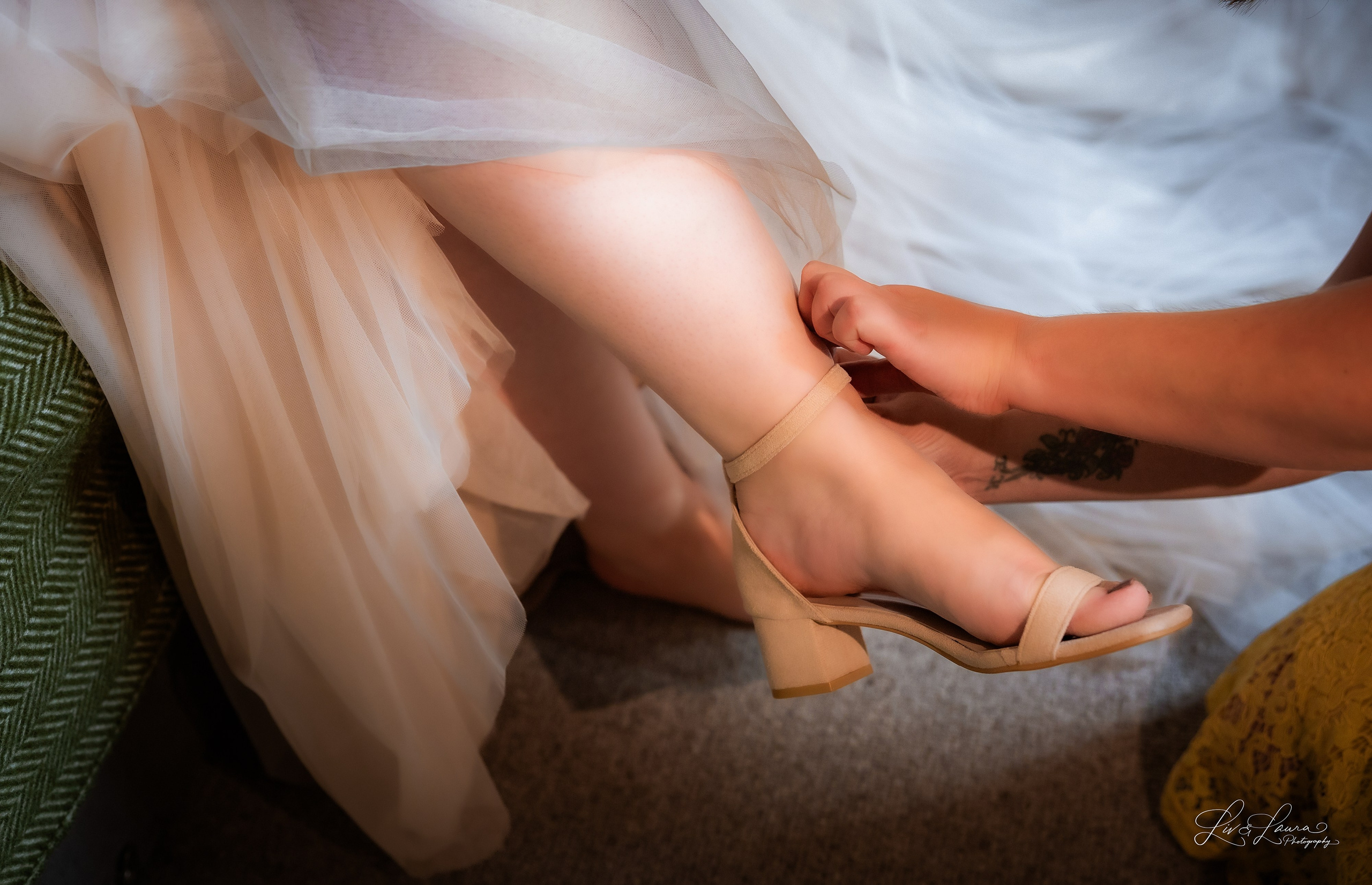 Katie and Alex. Wedding and boudoir photography by Liv and Laura