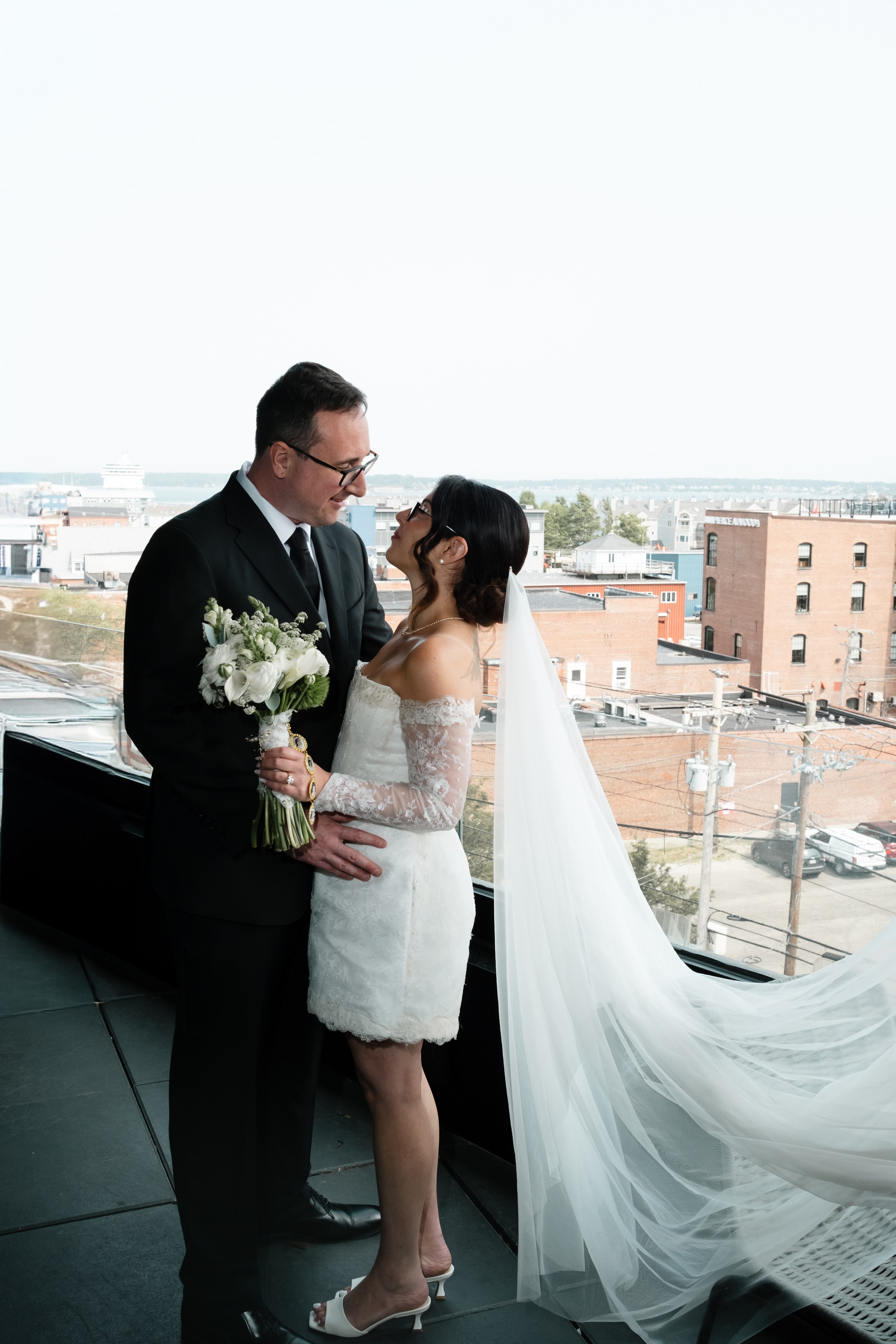 Ashley & Shawn | Intimate Wedding in Portland, ME