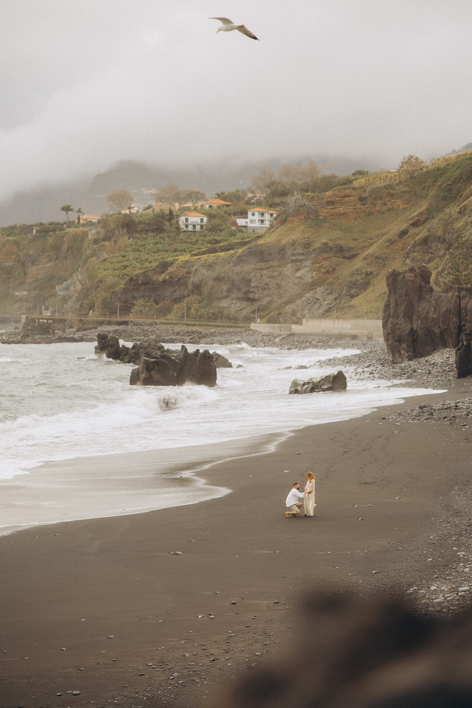 Stephanie & Edgar Formosa beach Madeira