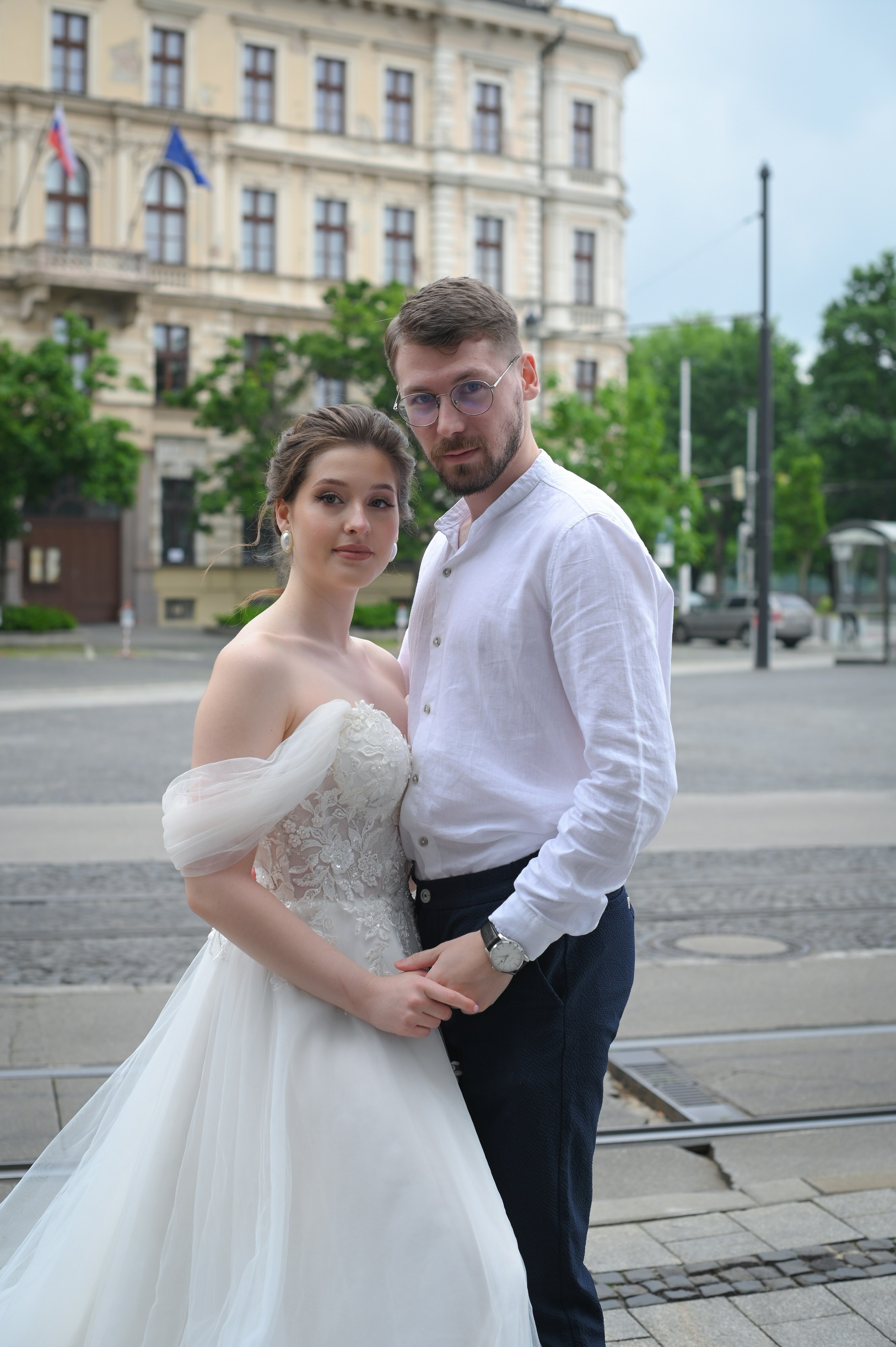 Malik & Kristina in Bratislava. Photo Vienna and Bratislava