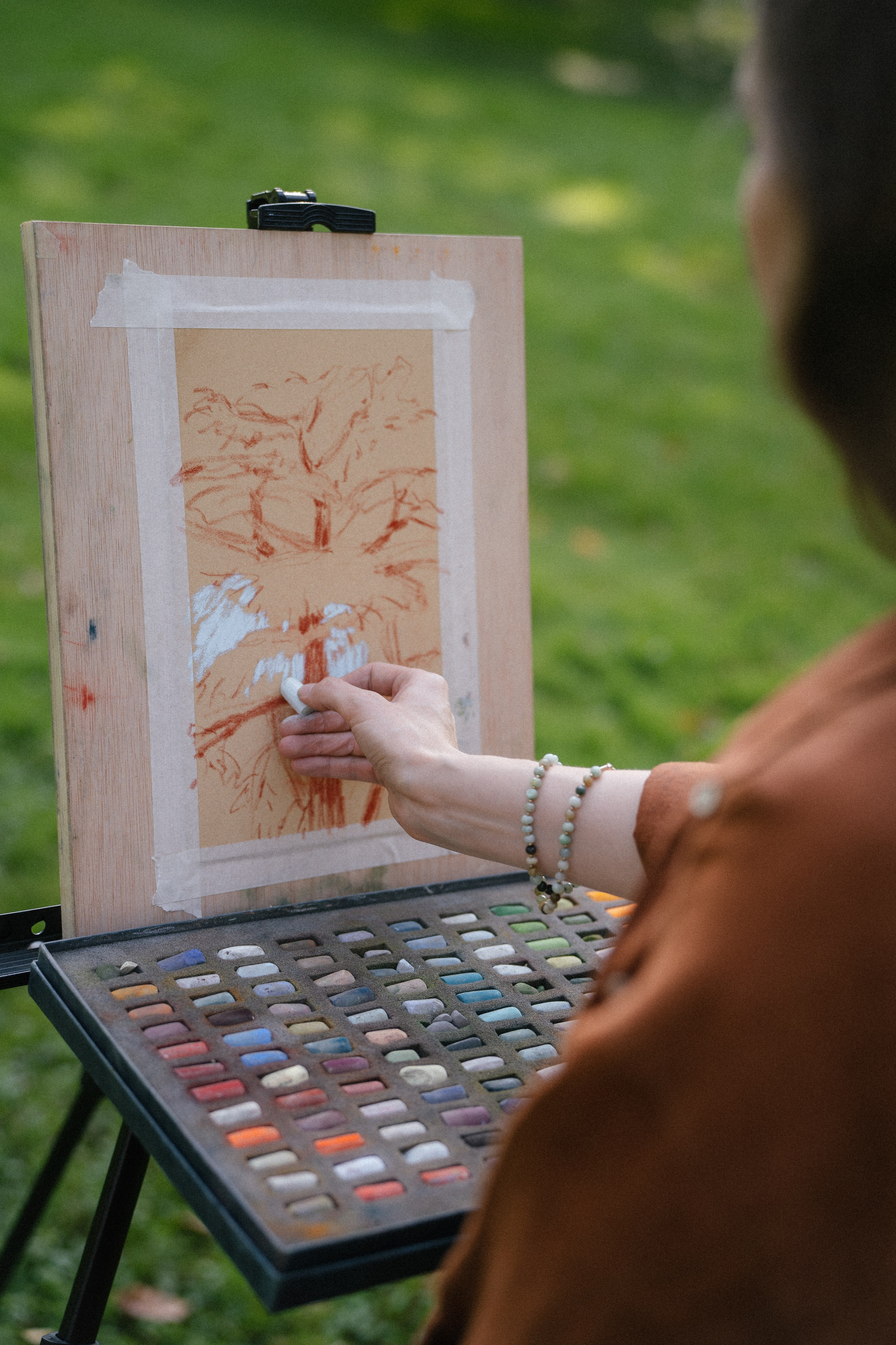 Portraits for the painter photographer Madrid. Photographer in Madrid, Spain. Alyona Belyaninova