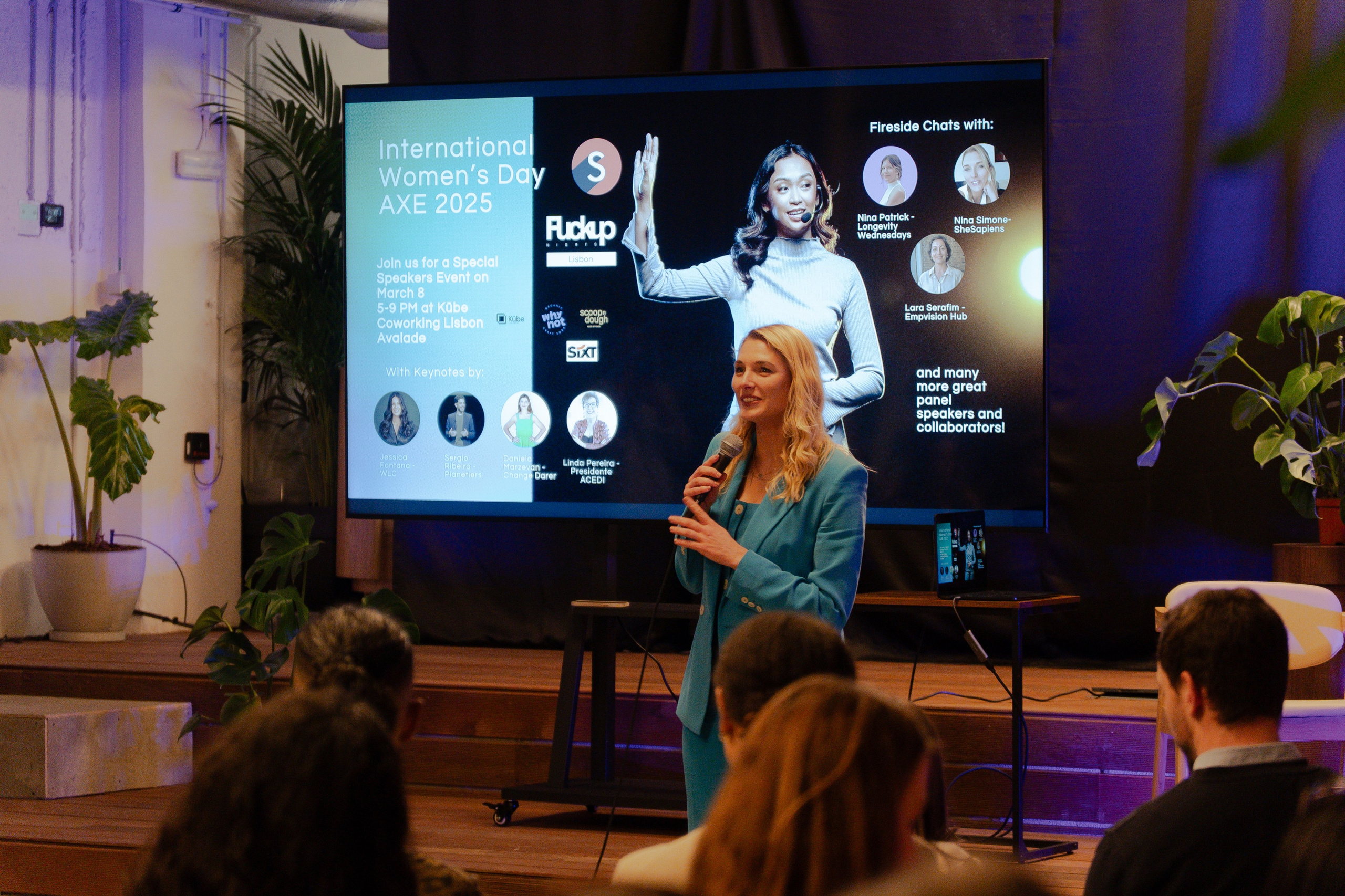 International women’s day AXE 2025. Lisbon Event Photographer