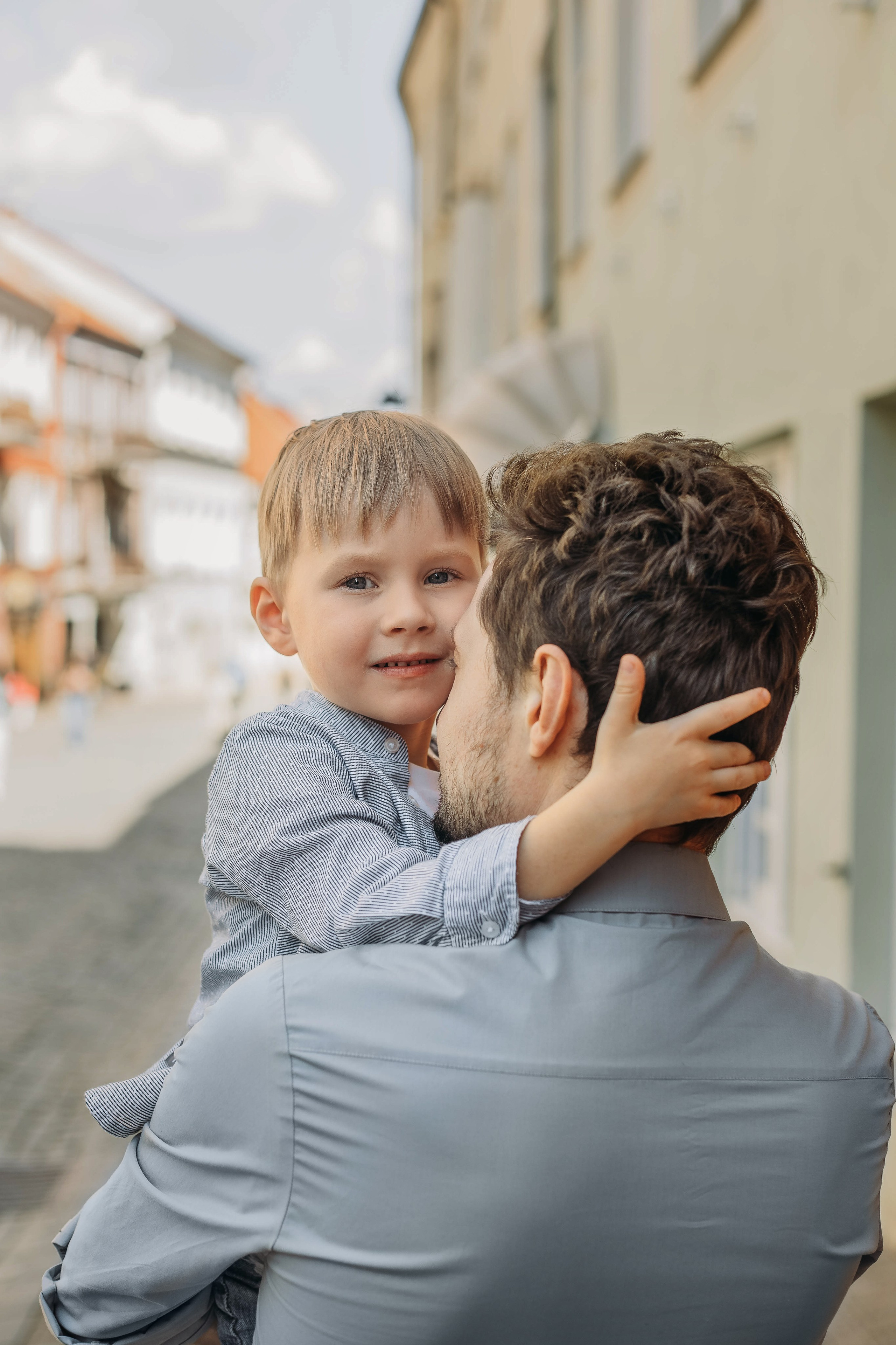 Семейная прогулка по старому городу в Вильнюсе. Семейный и детский фотограф в Вильнюсе Светлана Наумова