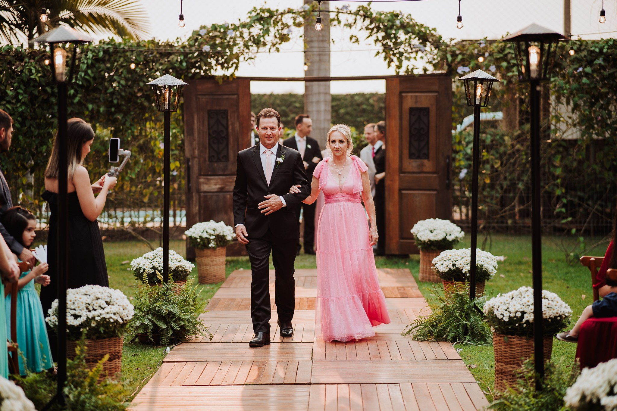 Casamento Lana e Rodrigo. Início