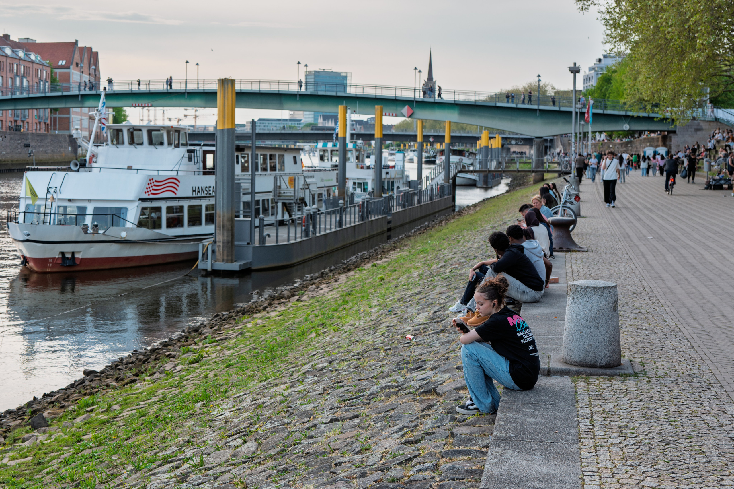 A little bit of street in Bremen #5. URBANSTREETFILES.ART