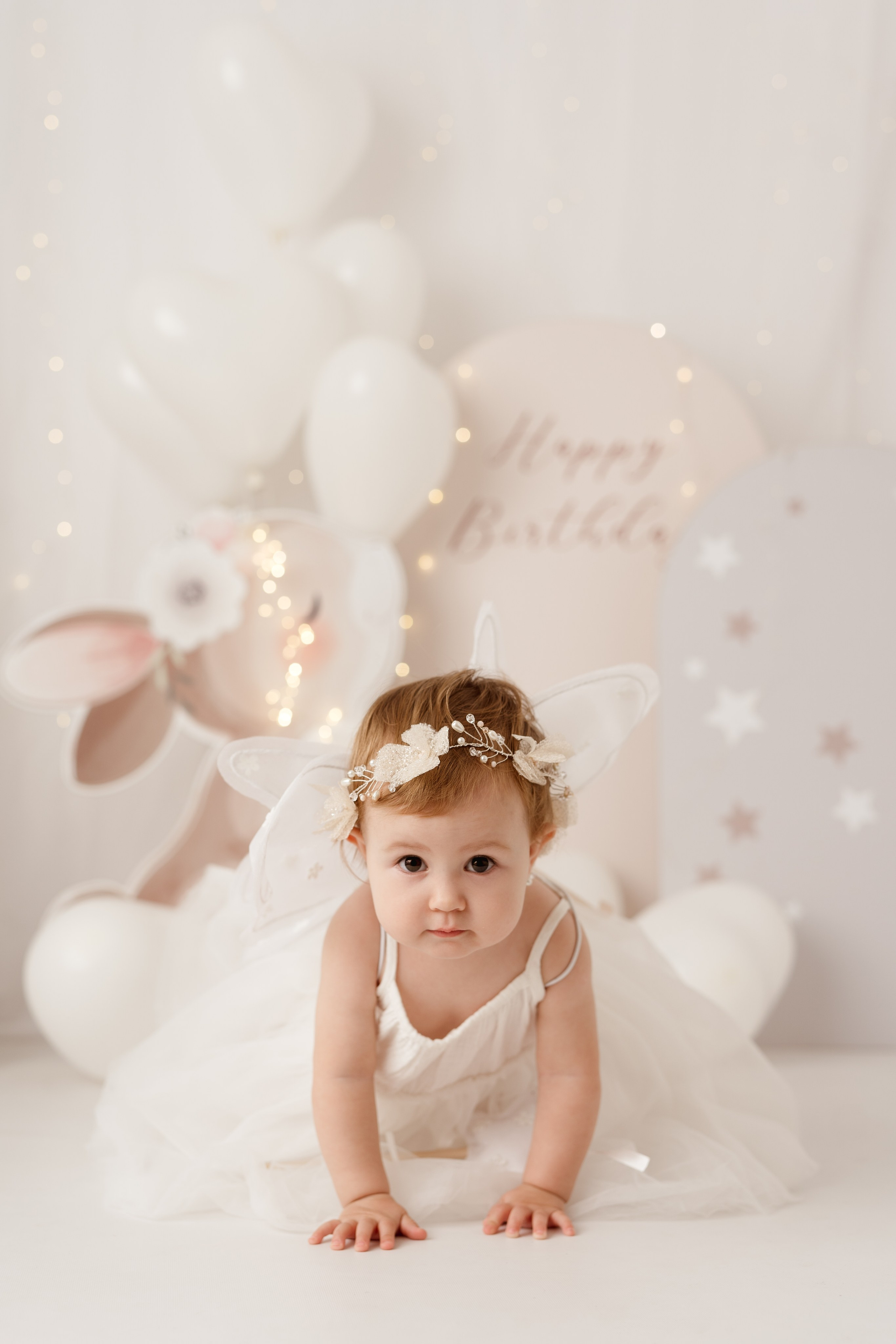 Sesja roczkowa Alicji. Fotograf Łódź - sesja ciążowa, noworodkowa, dziecięca. Studio w Łodzi