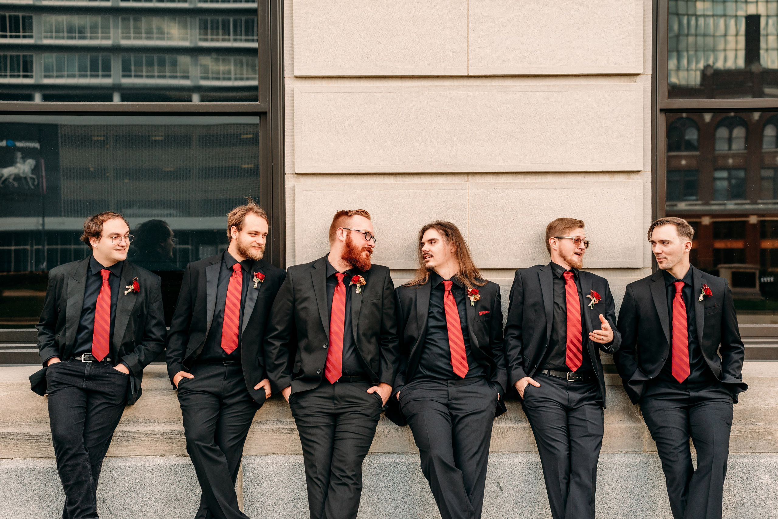 Bold & Dramatic Wedding at The Paper Mill on The Landing | Fort Wayne Wedding Photographer. Alexandria Danielle Photography | Fort Wayne & Indianapolis Wedding Photographer