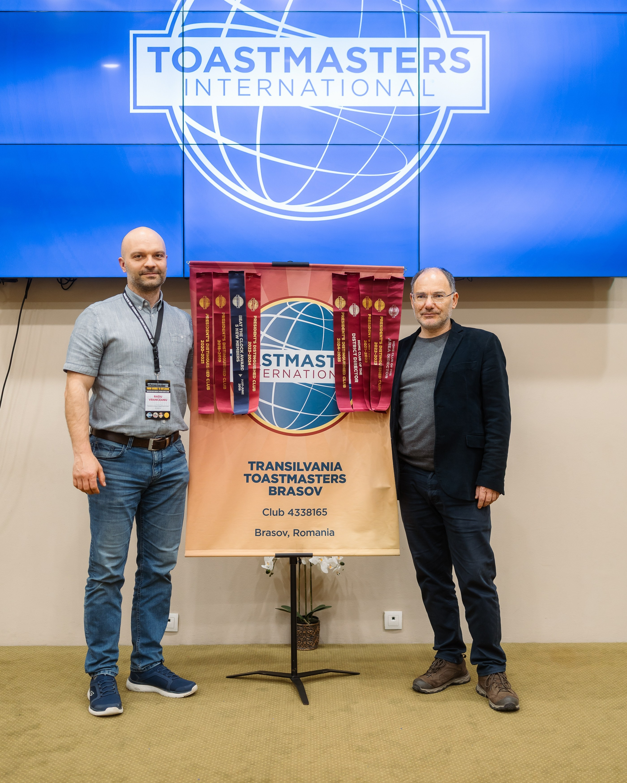 Toastmasters Conference. Marius Ciocan