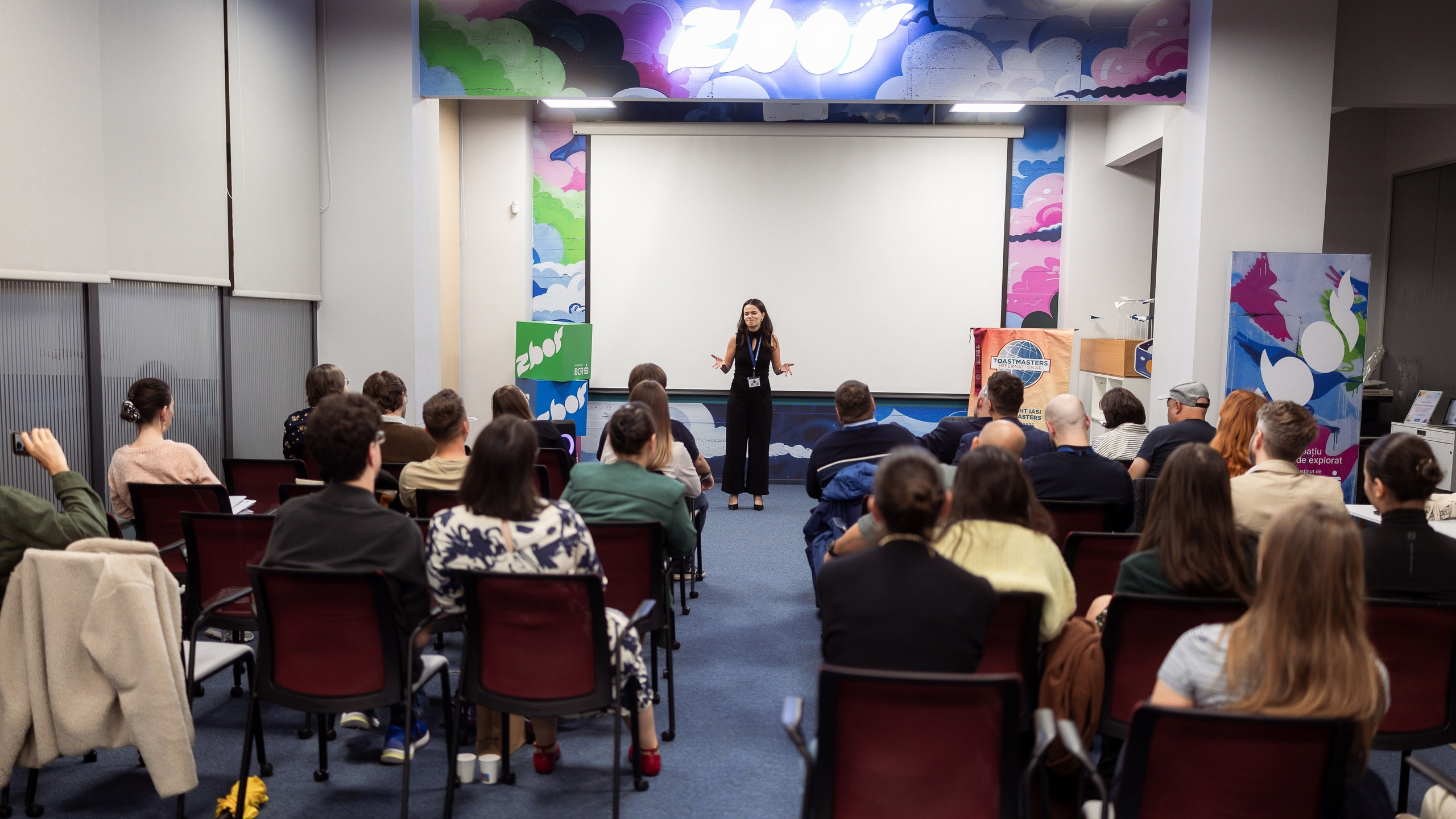 Toastmasters. Marius Ciocan