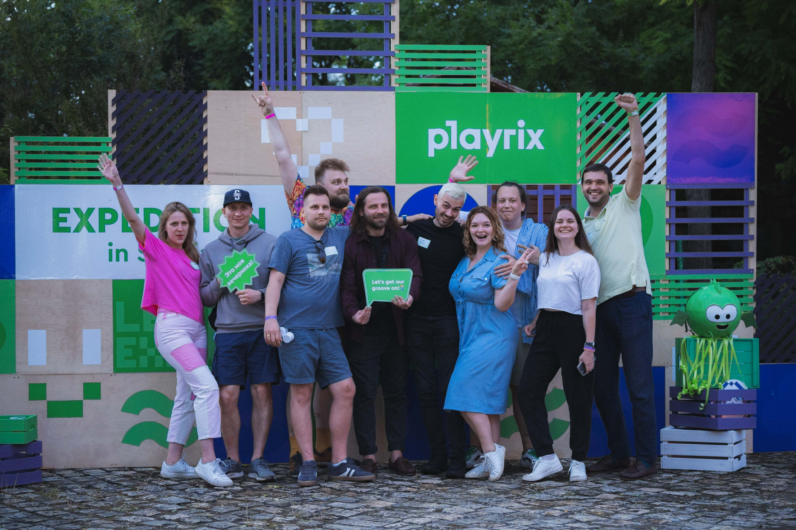 Playrix party. Zhukov studio