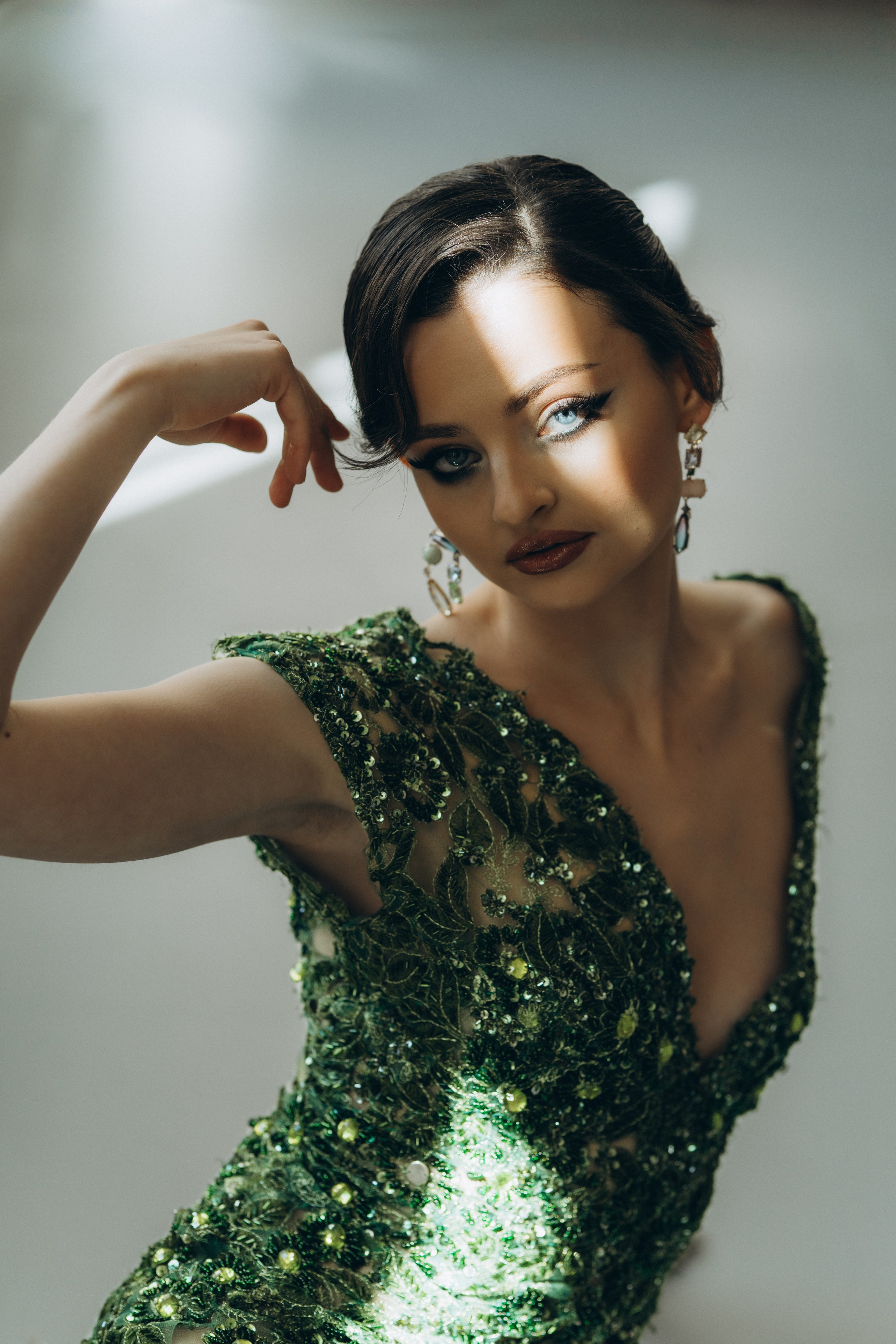 Riikka Couture, Riikka Ikäheimo, Violetta Keller, Portrait, Dancer. Wedding and potrait photographer in Helsinki Vickan O