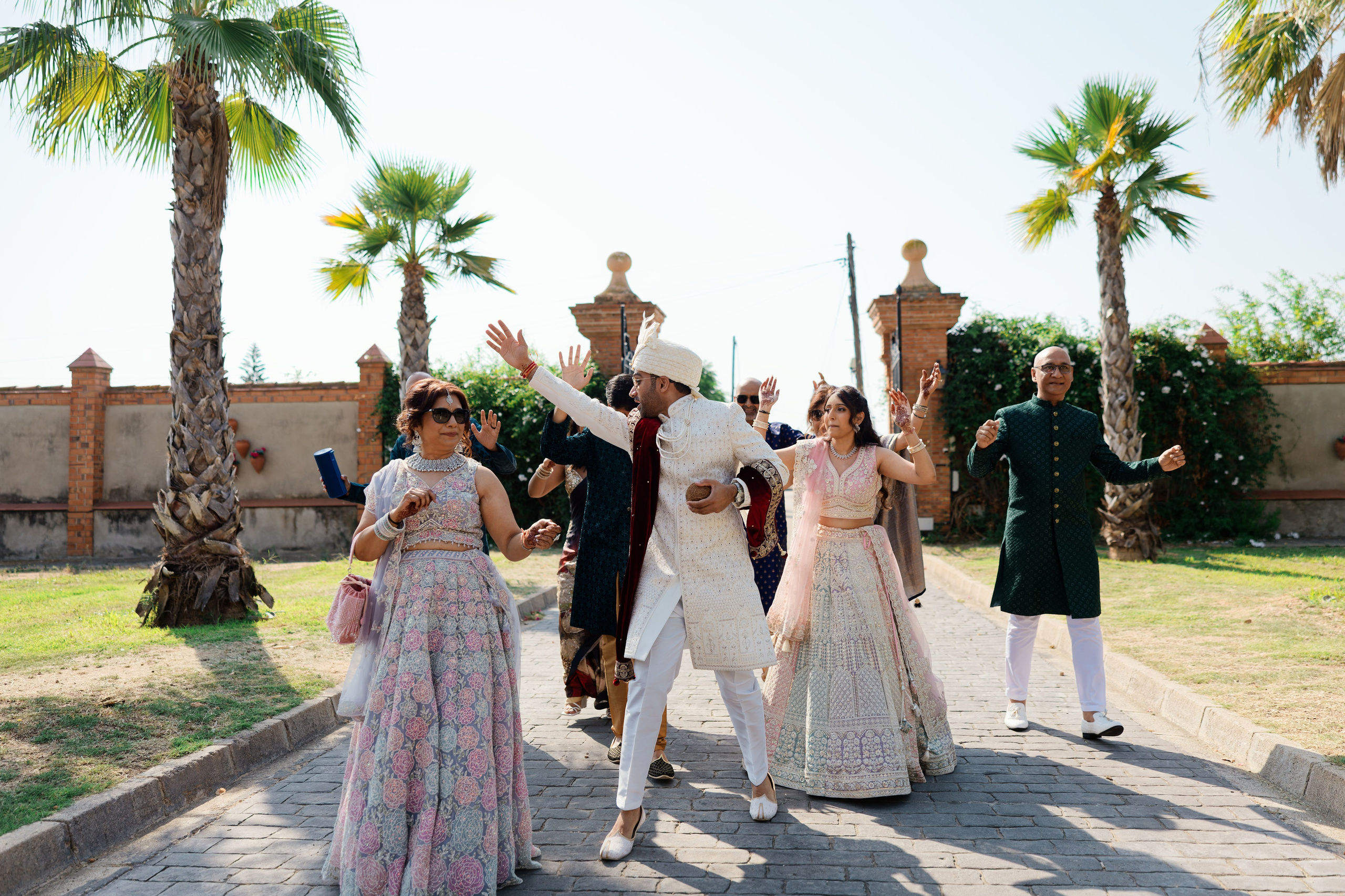 Indian wedding at Gran Villa Rosa, Barcelona