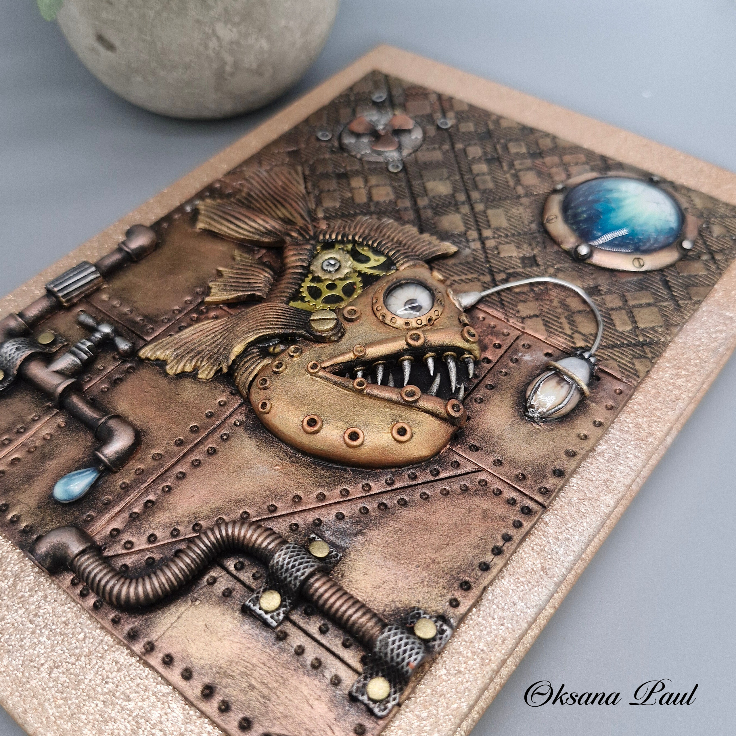 Стимпанк / Steampunk ➜. Oksana Paul-Gardinen-Design Oksana Paul ✧ Art of Gardinen & Textile Design ✧ Polymer Clay Art & Handmade Creatures