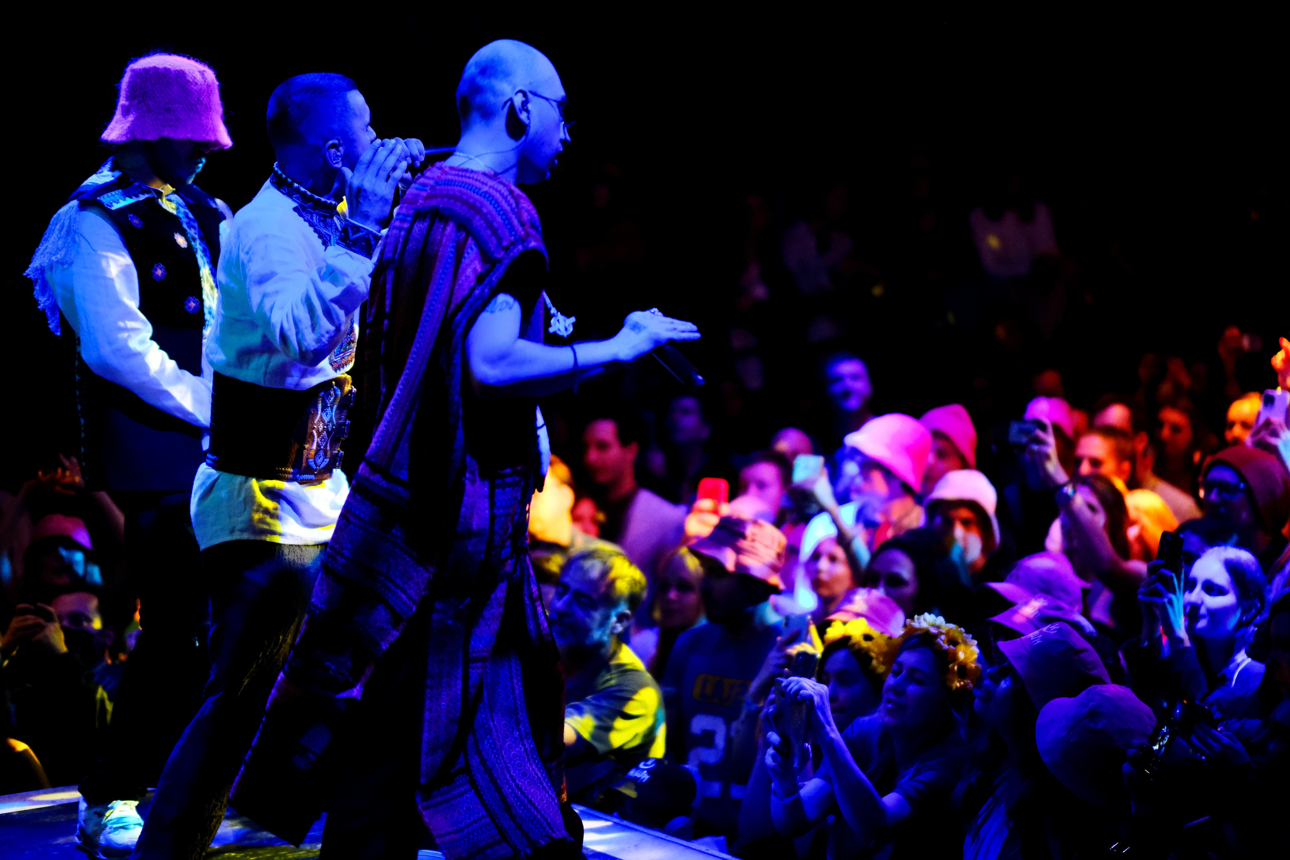 KALUSH ORCHESTRA. Reportage concert portrait photography in the San Francisco Bay Area