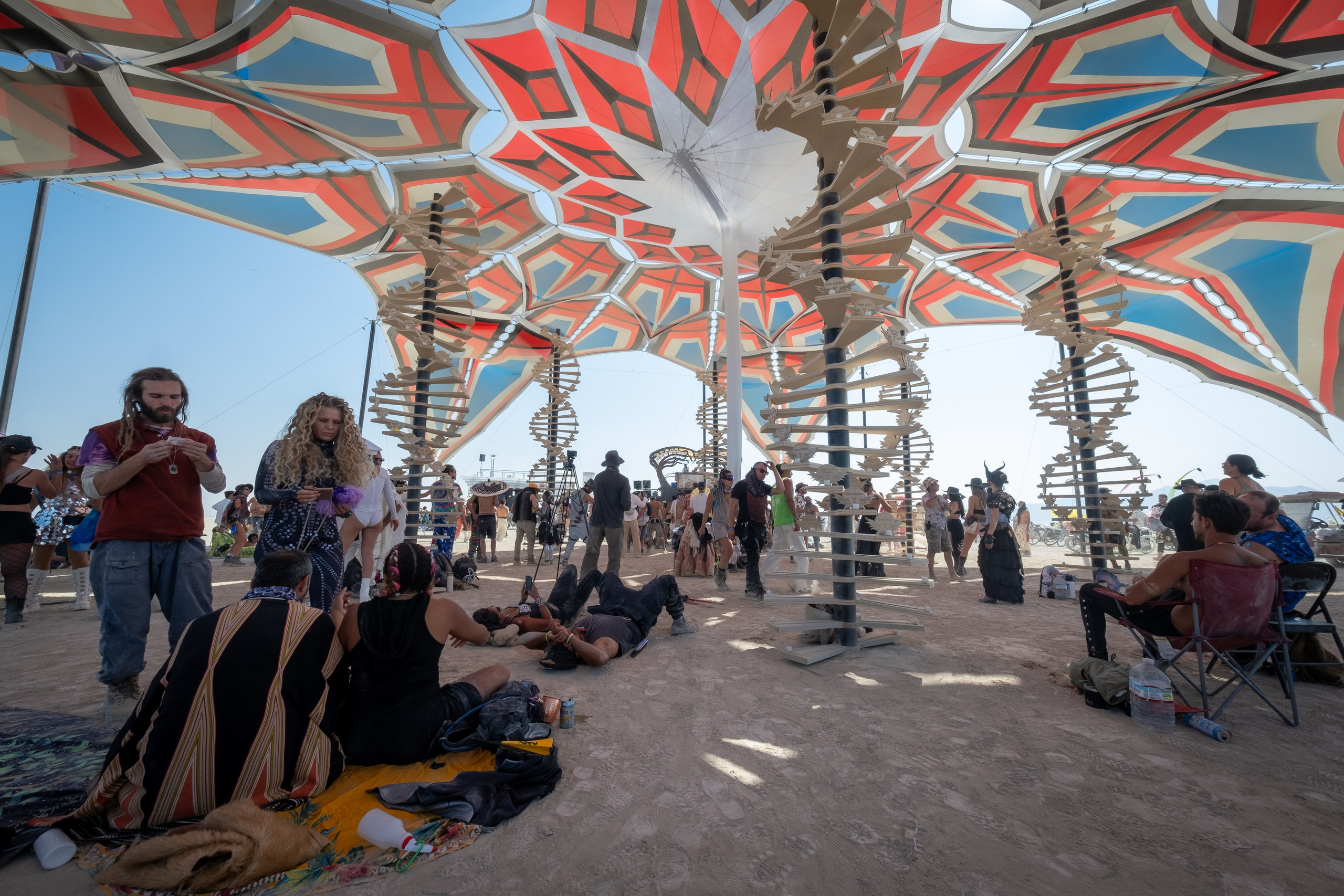 BURNING MAN 2024. Reportage concert portrait photography in the San Francisco Bay Area