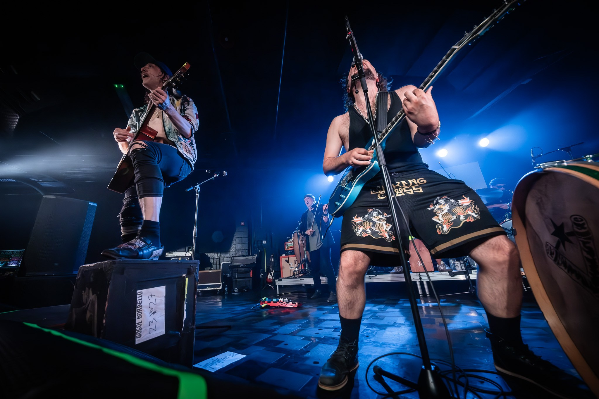 GOGOL BORDELLO / SACRAMENTO. Reportage concert portrait photography in the San Francisco Bay Area