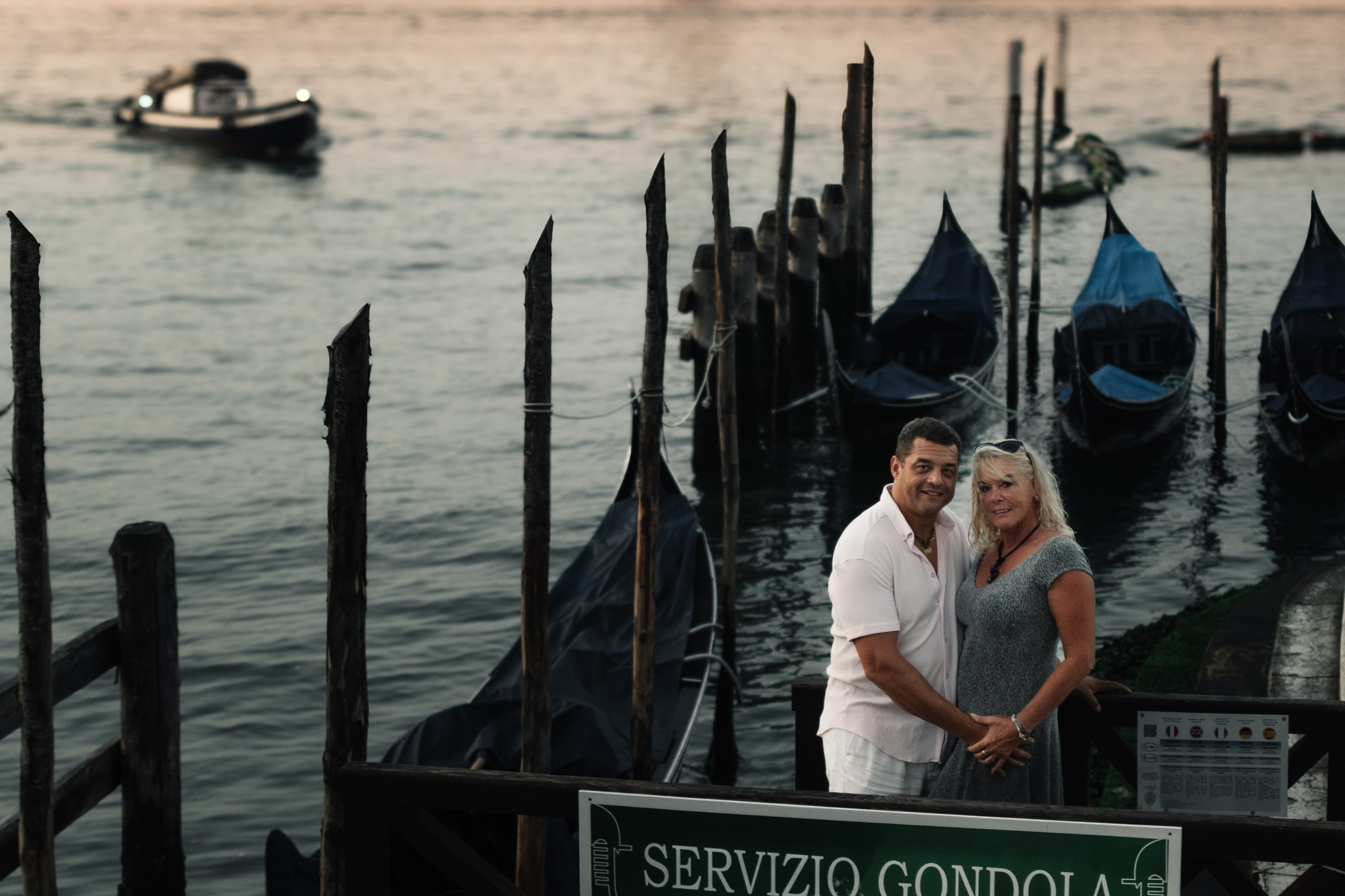 Gerald and Cecilia. Photographer in Venice, Italy. Yana Zotova