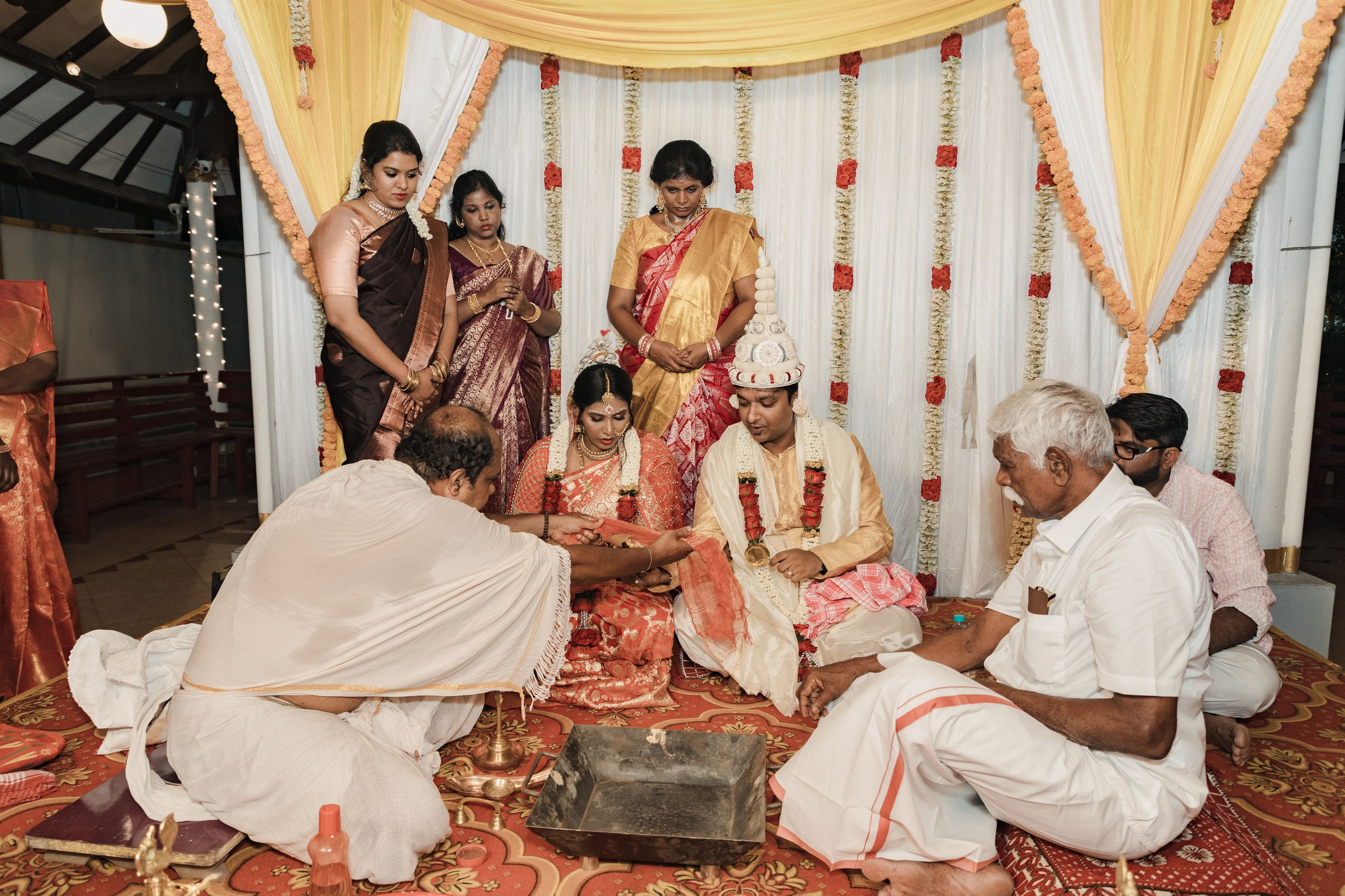 Sagaya & Rakesh. Agam Vizha