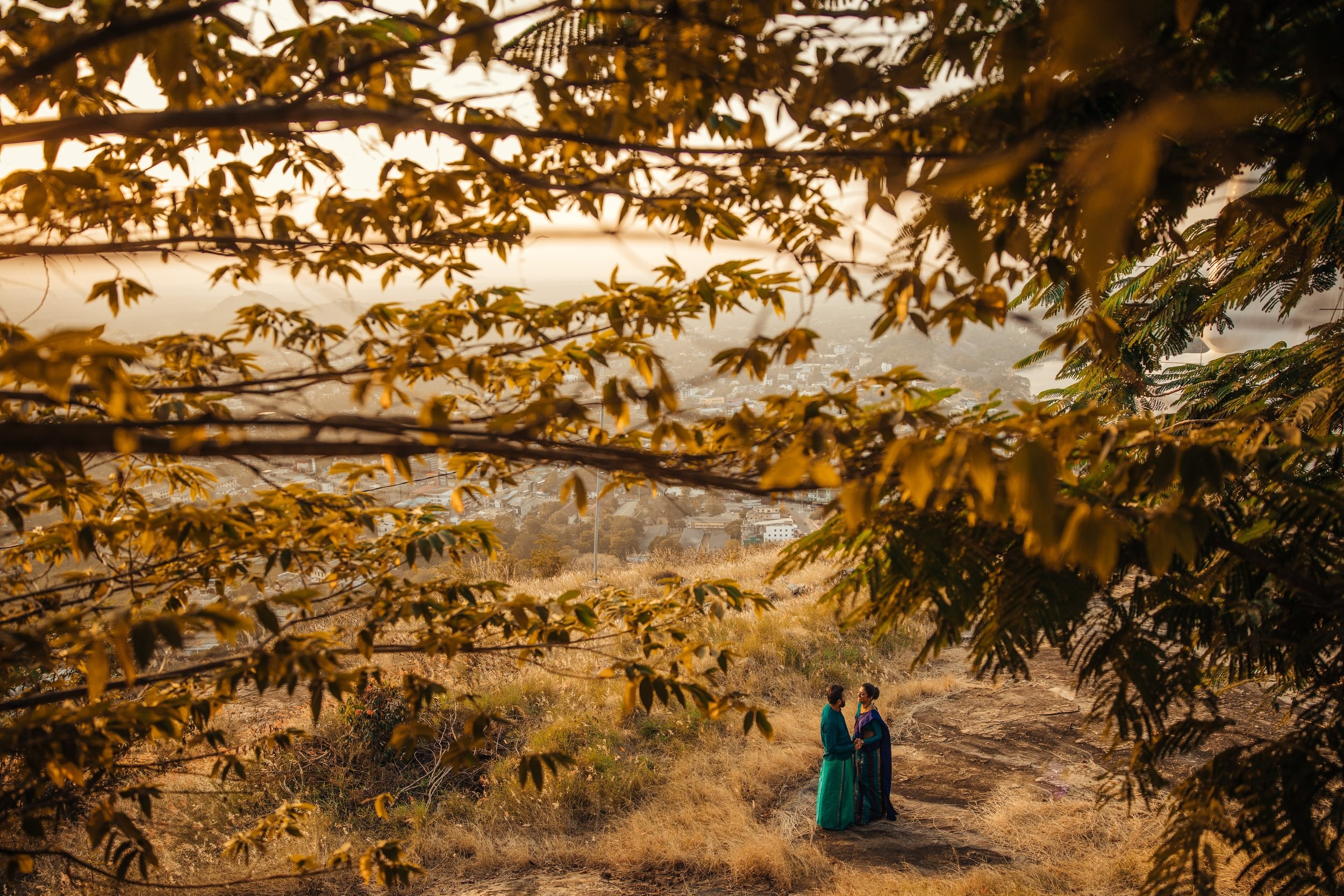 A romantic post wedding couple shoot at Kurunegala