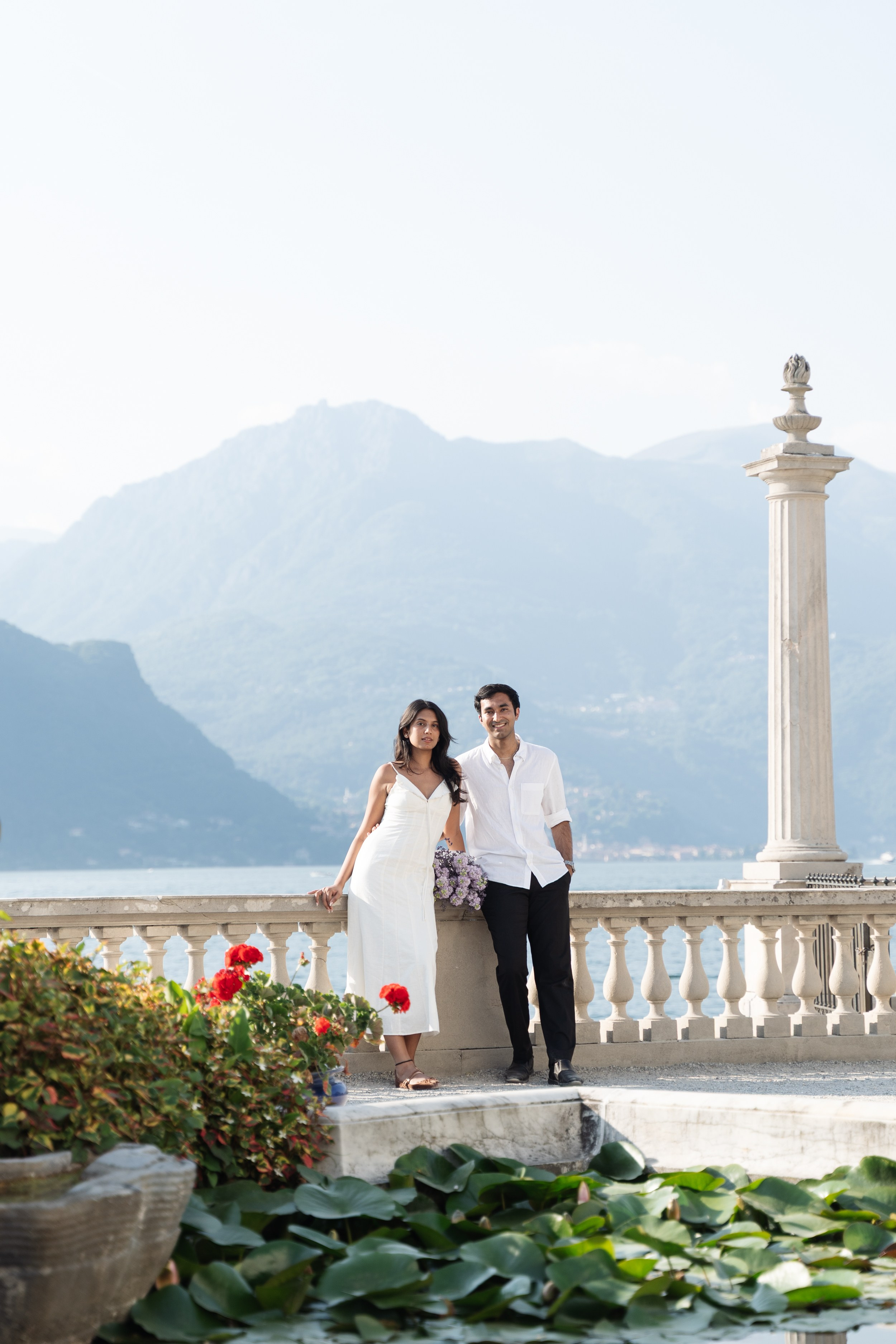 Secret Proposal at Villa Melzi, Lake Como. Lake Como Proposal Photographer | Surprise Proposals & Engagements