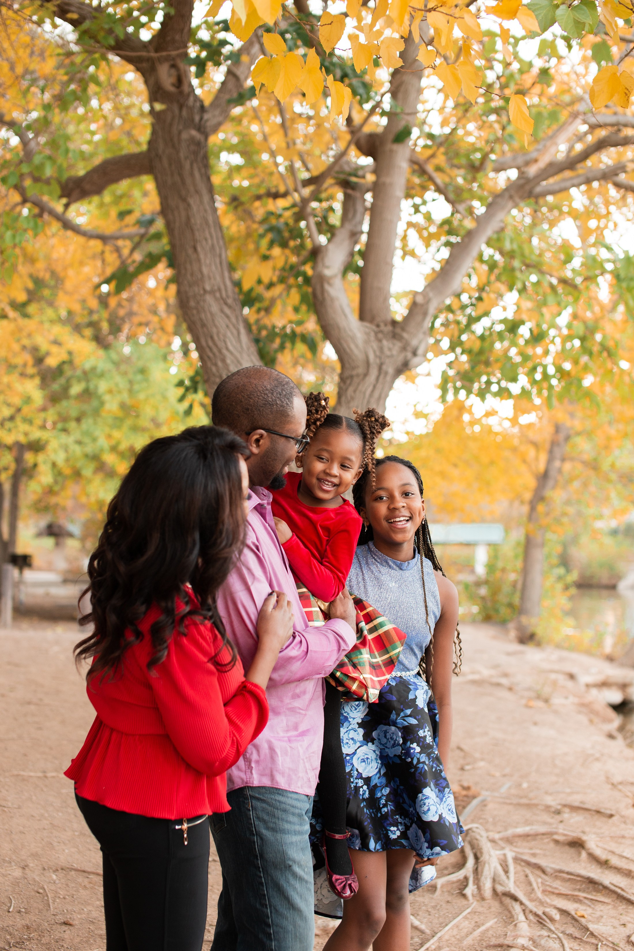 Iboro and his family. Wedding & elopement photographer Viktoriya Kravtsov. Las Vegas