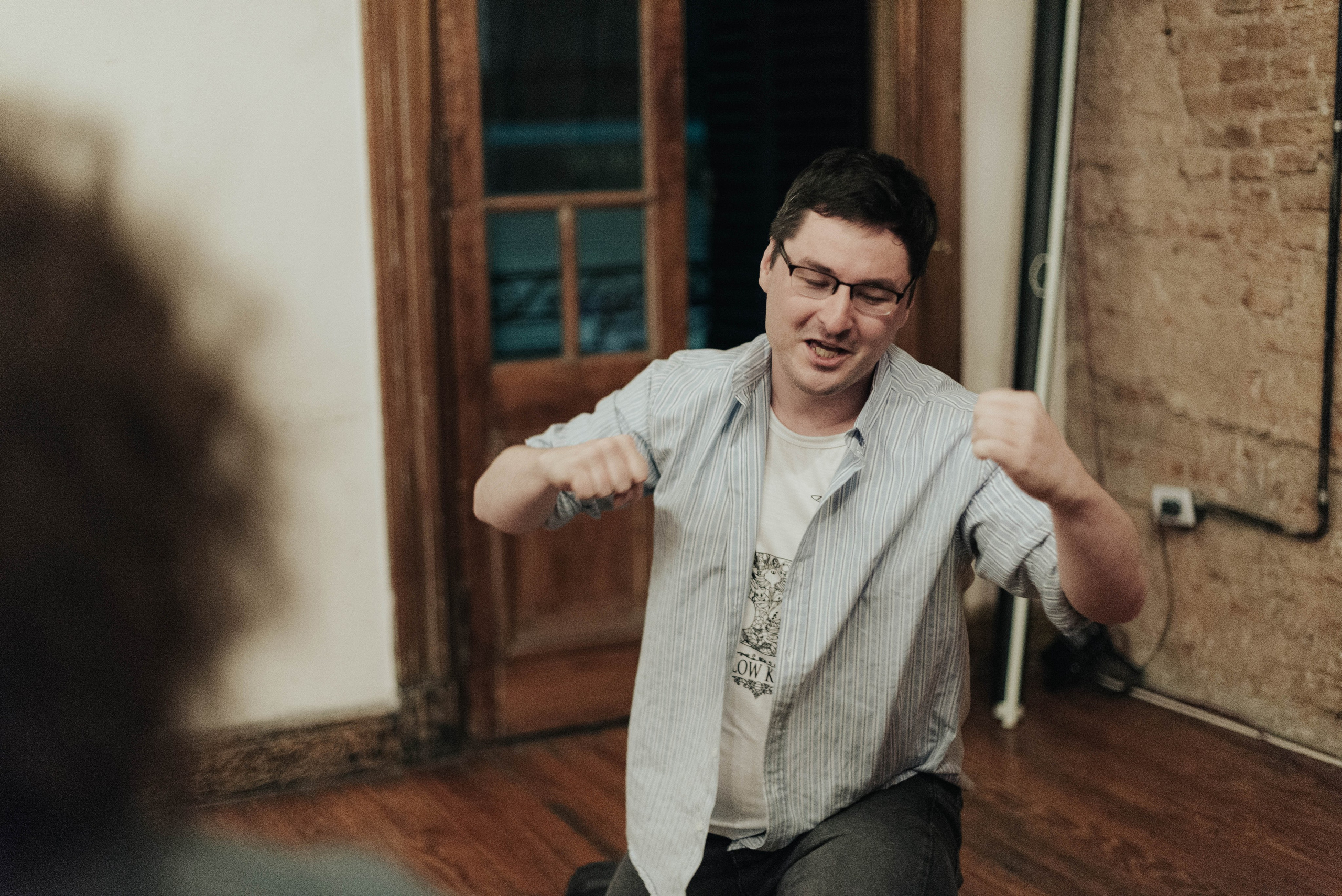 Репетиция @ojo.teatro. Photographer @elmirkami in the city of Buenos Aires