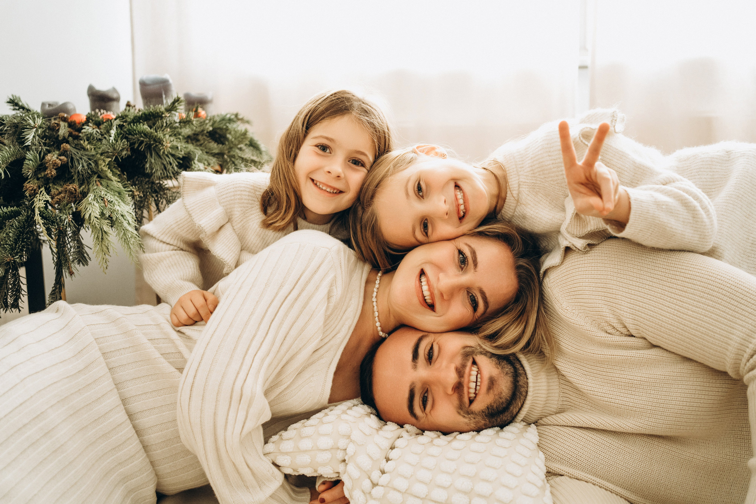 Familienshooting Weihnachten. Fotoshooting in Nürnberg und Fürth