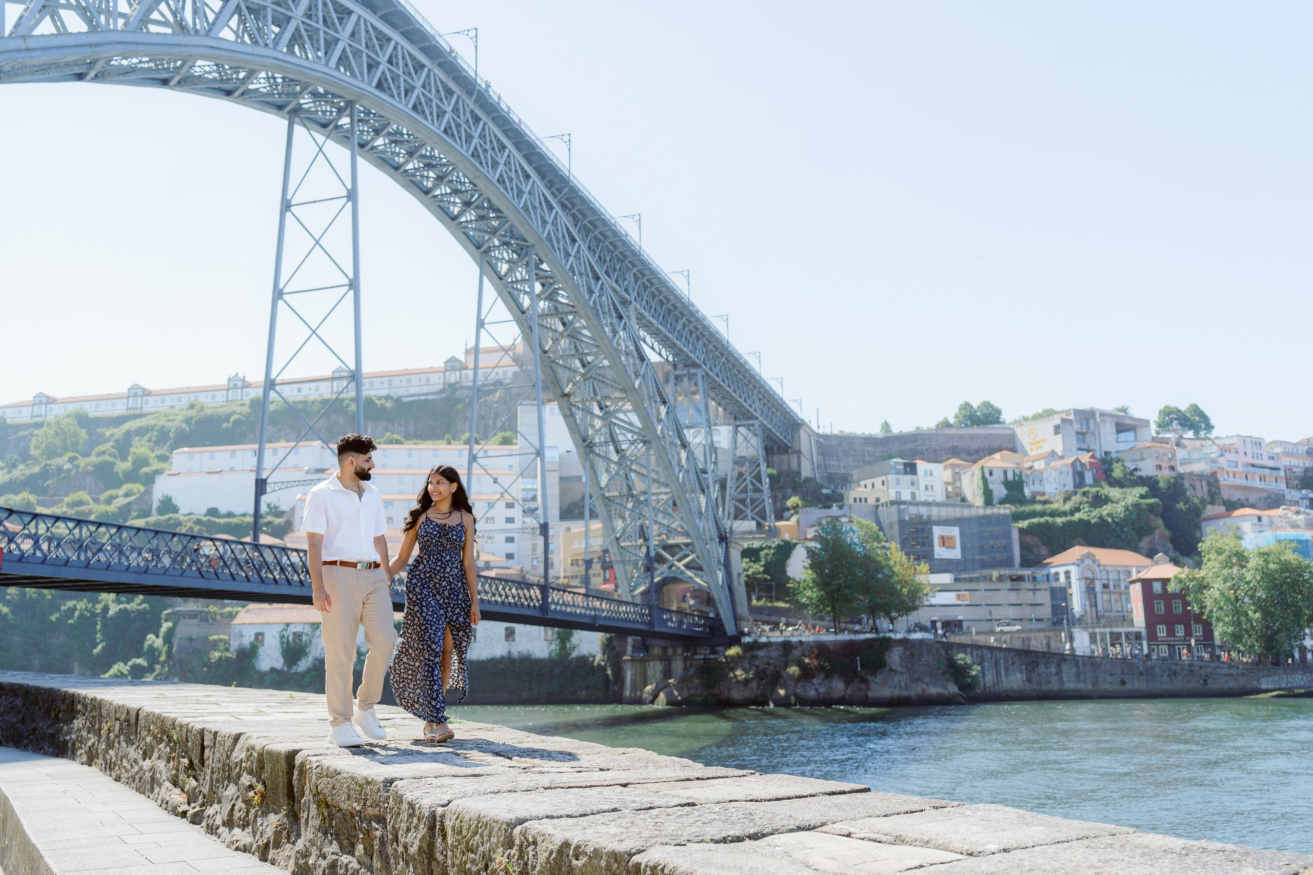 Krishani & Sagar in Porto. Porto Travel Photographer | Couples & Vacation Photos in Portugal — WePortugal