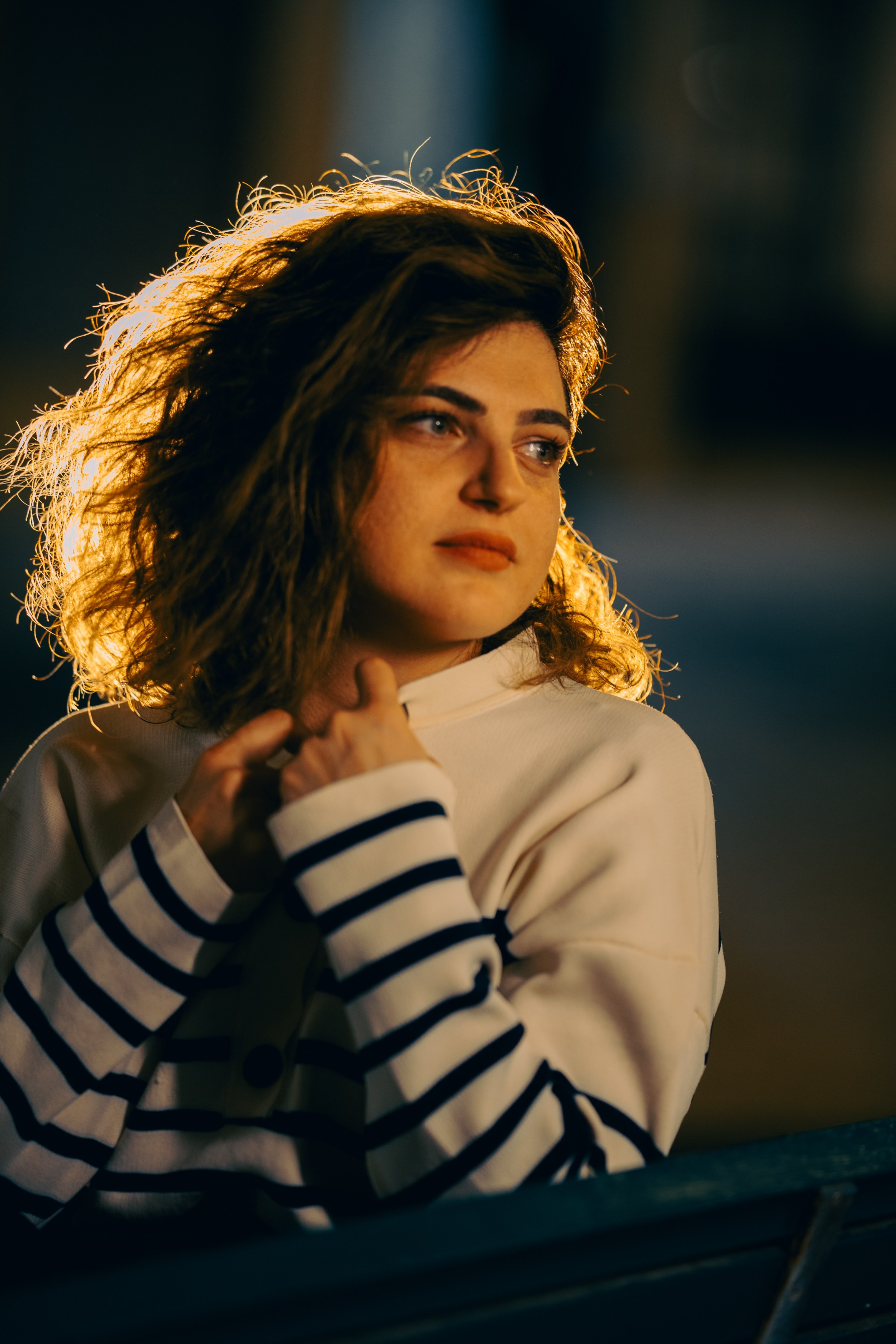 NIGHT CITY. Anastasiia Antoniuk portrait, family and couple photographer, Portugal