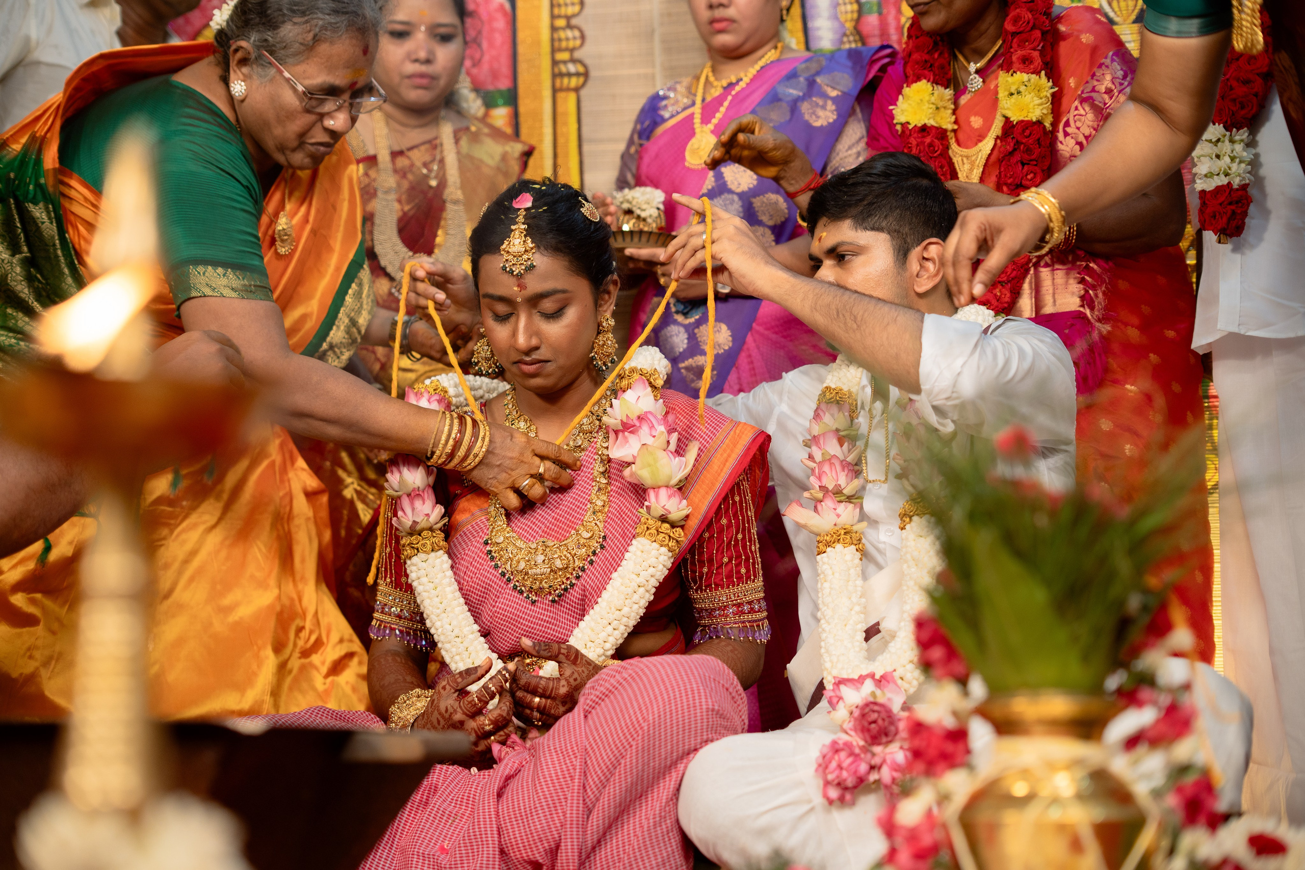 Viswa Priya & Anandh. Menu
