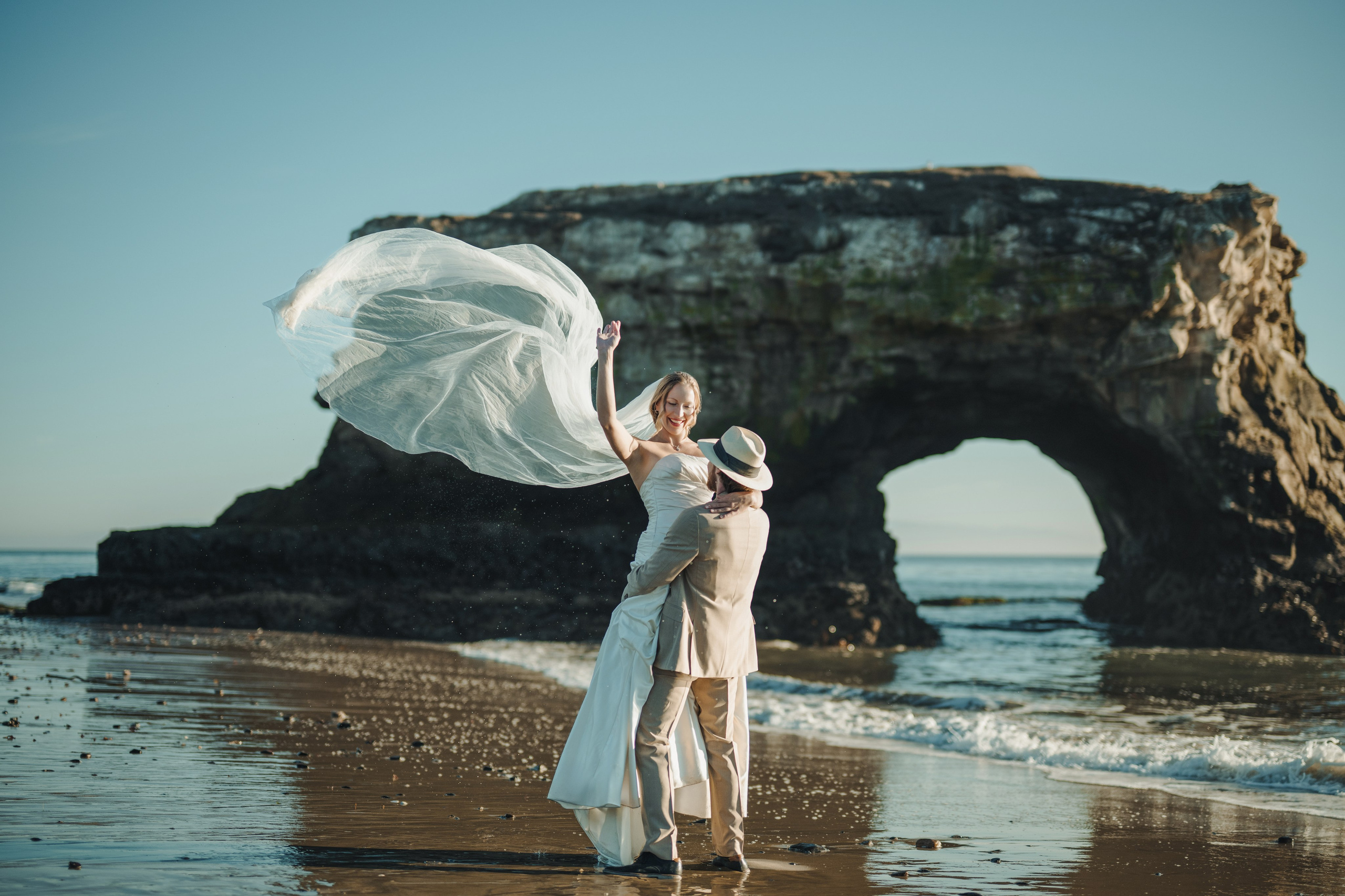 Coastal Elopement in Santa Cruz & Monterey. Wedding & Elopement Photographers in California