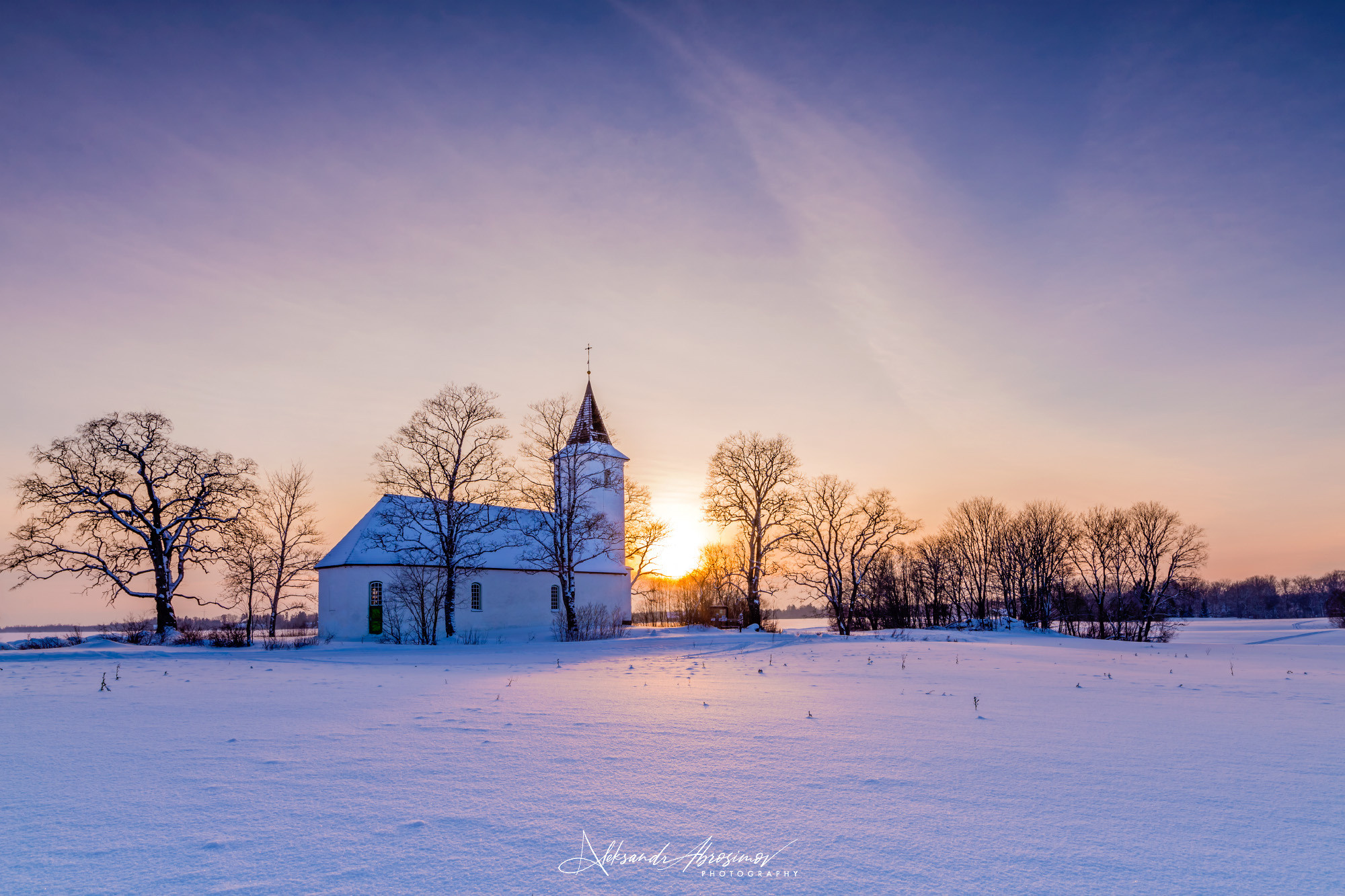 Winter landscape. Зимние пейзажи. Aleksandr Abrosimov Photography