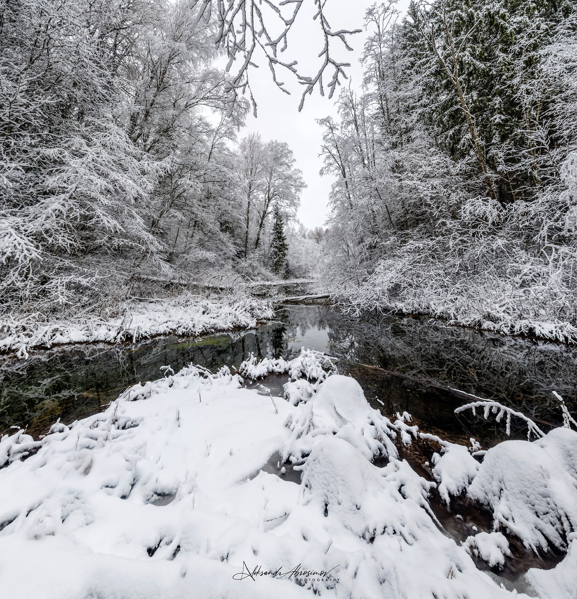 Winter landscape. Зимние пейзажи. Aleksandr Abrosimov Photography