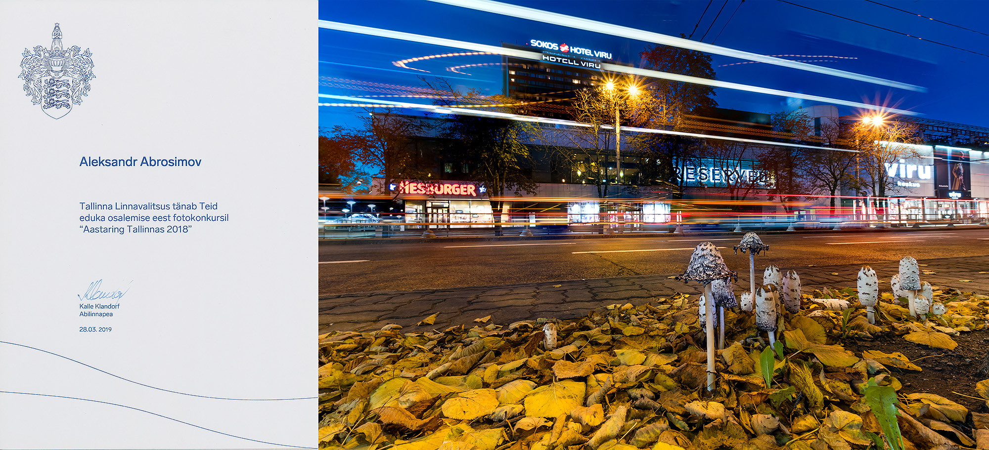 Awards and publications. Aleksandr Abrosimov Photography