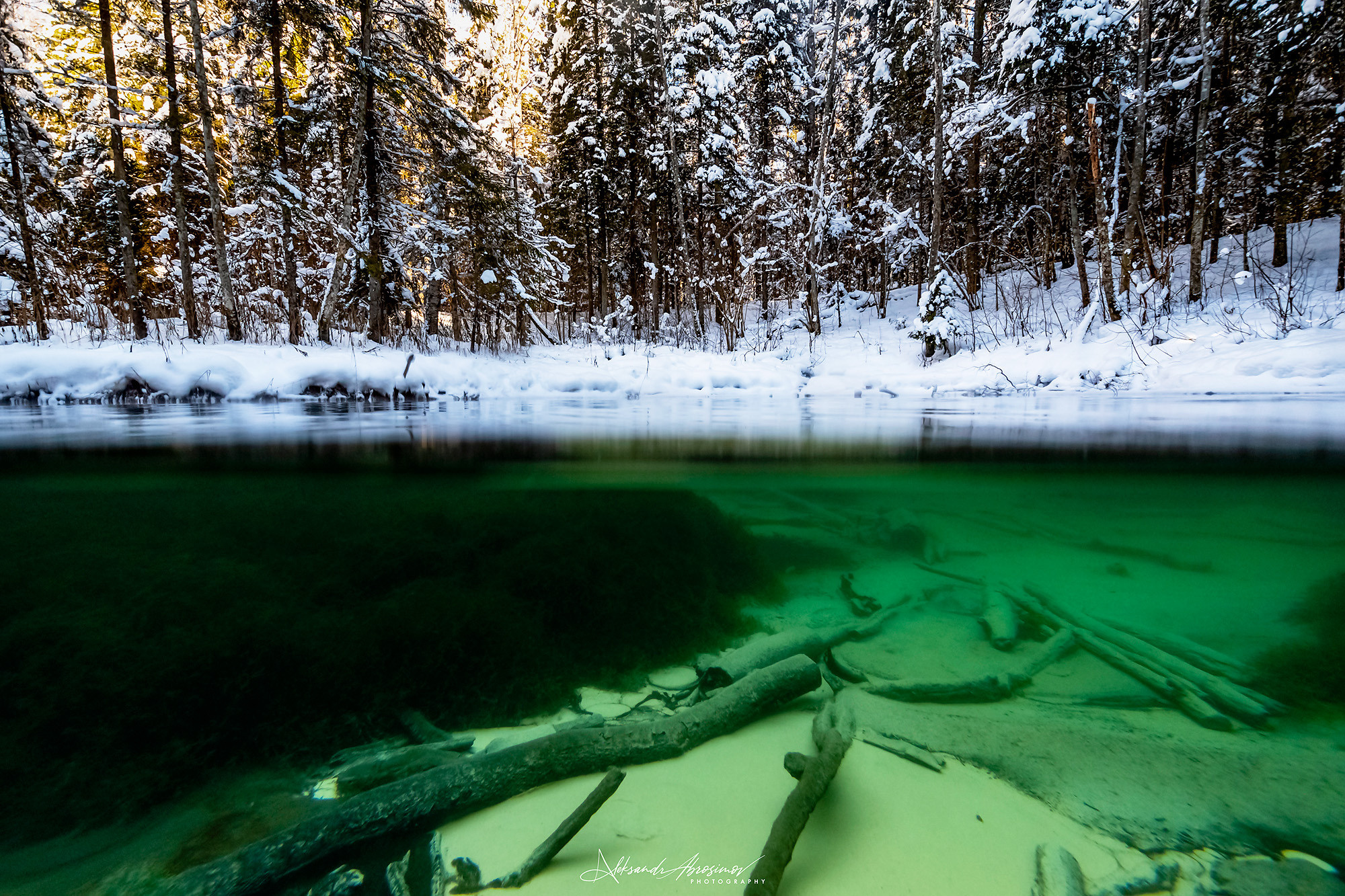 Winter landscape. Зимние пейзажи. Aleksandr Abrosimov Photography