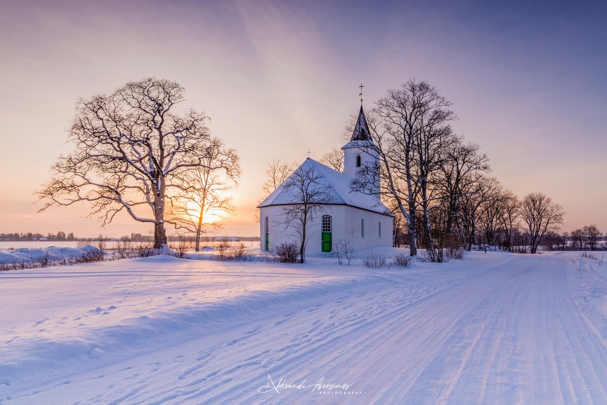Winter landscape. Зимние пейзажи. Aleksandr Abrosimov Photography